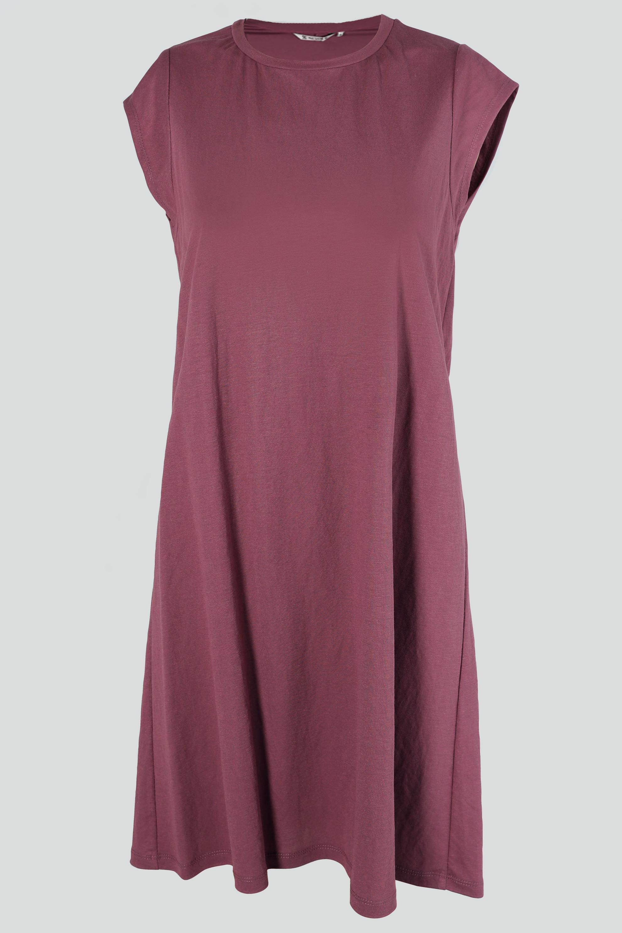 Tesettür giyim PEMBE BASIC SIFIR KOL TUNİK 43620