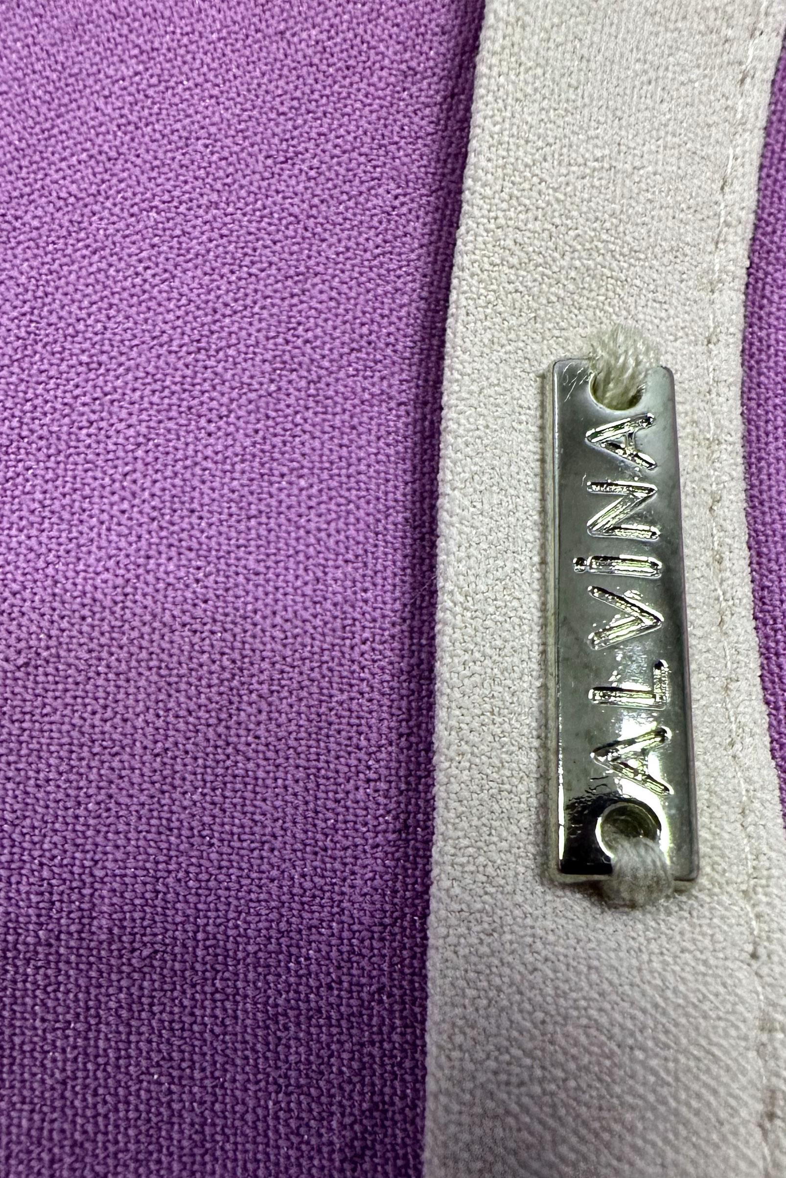 Tesettür giyim MOR GÖMLEK YAKA DÜĞMELİ TUNİK 43734