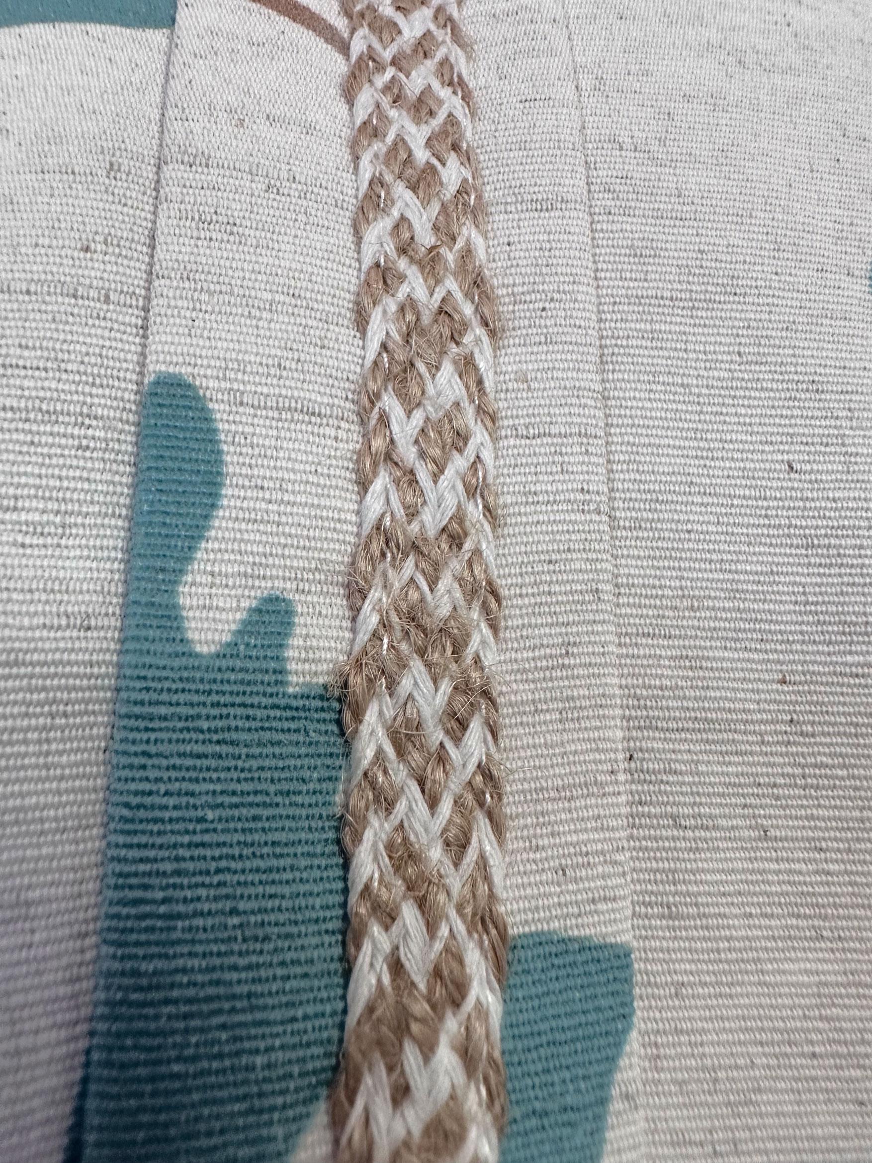 Tesettür giyim MAVİ DESENLİ DÜĞMELİ GENİŞ KOL UZUN TUNİK 43758