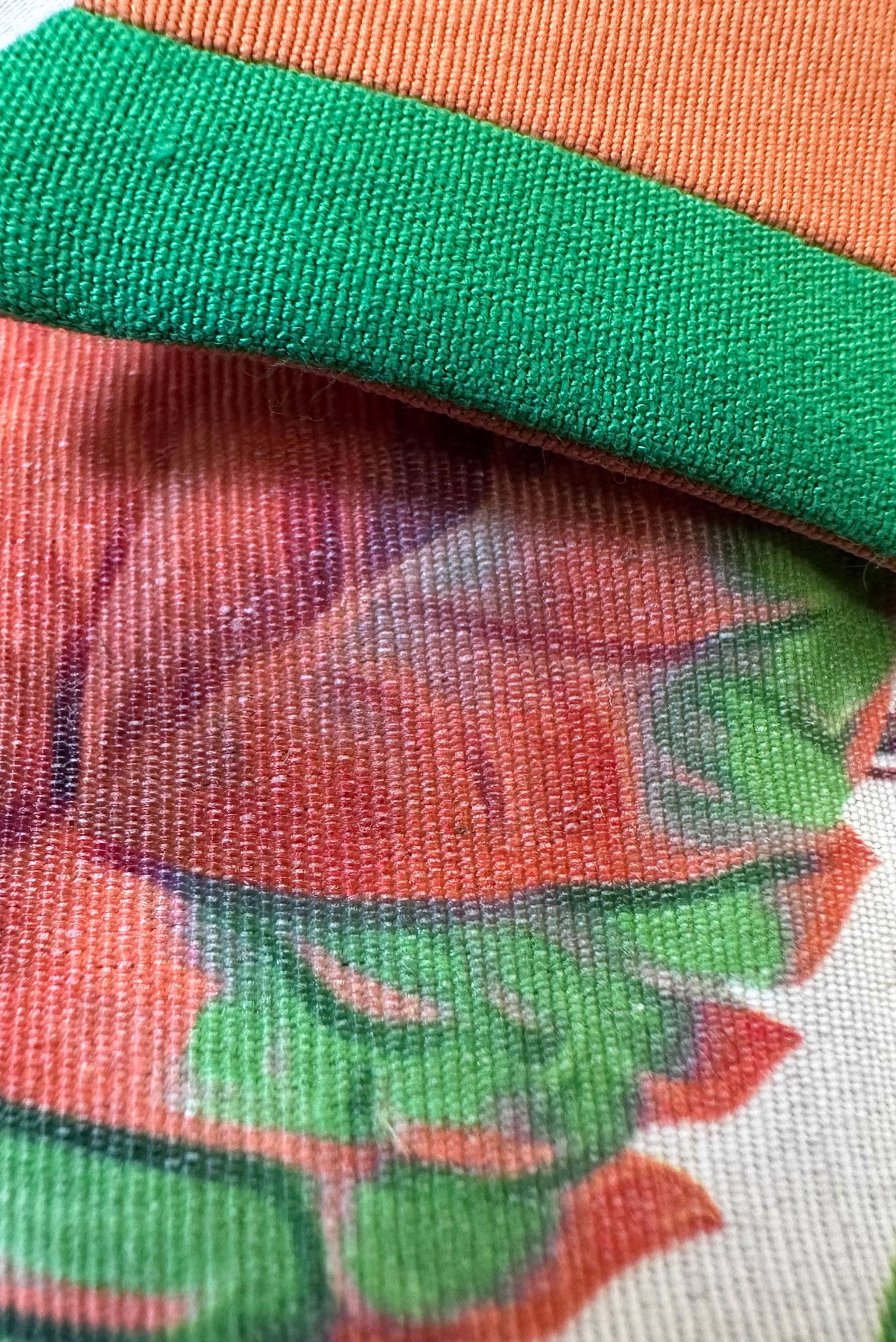 Tesettür giyim YEŞİL YAPRAK DESENLİ GÖMLEK TUNİK 43765