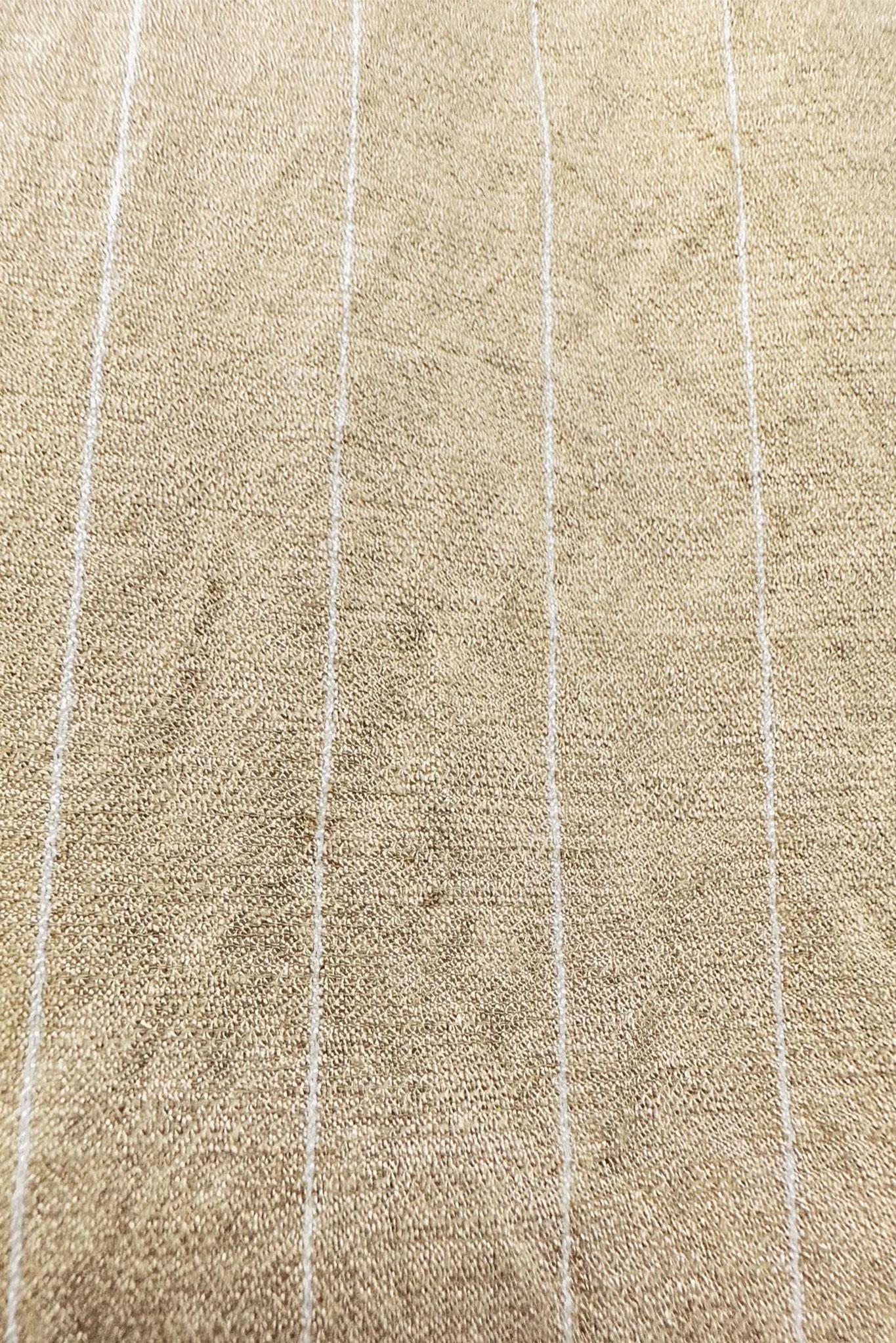 Tesettür giyim BEJ ÇİZGİLİ CEP DETAYLI GÖMLEK TUNİK 43770