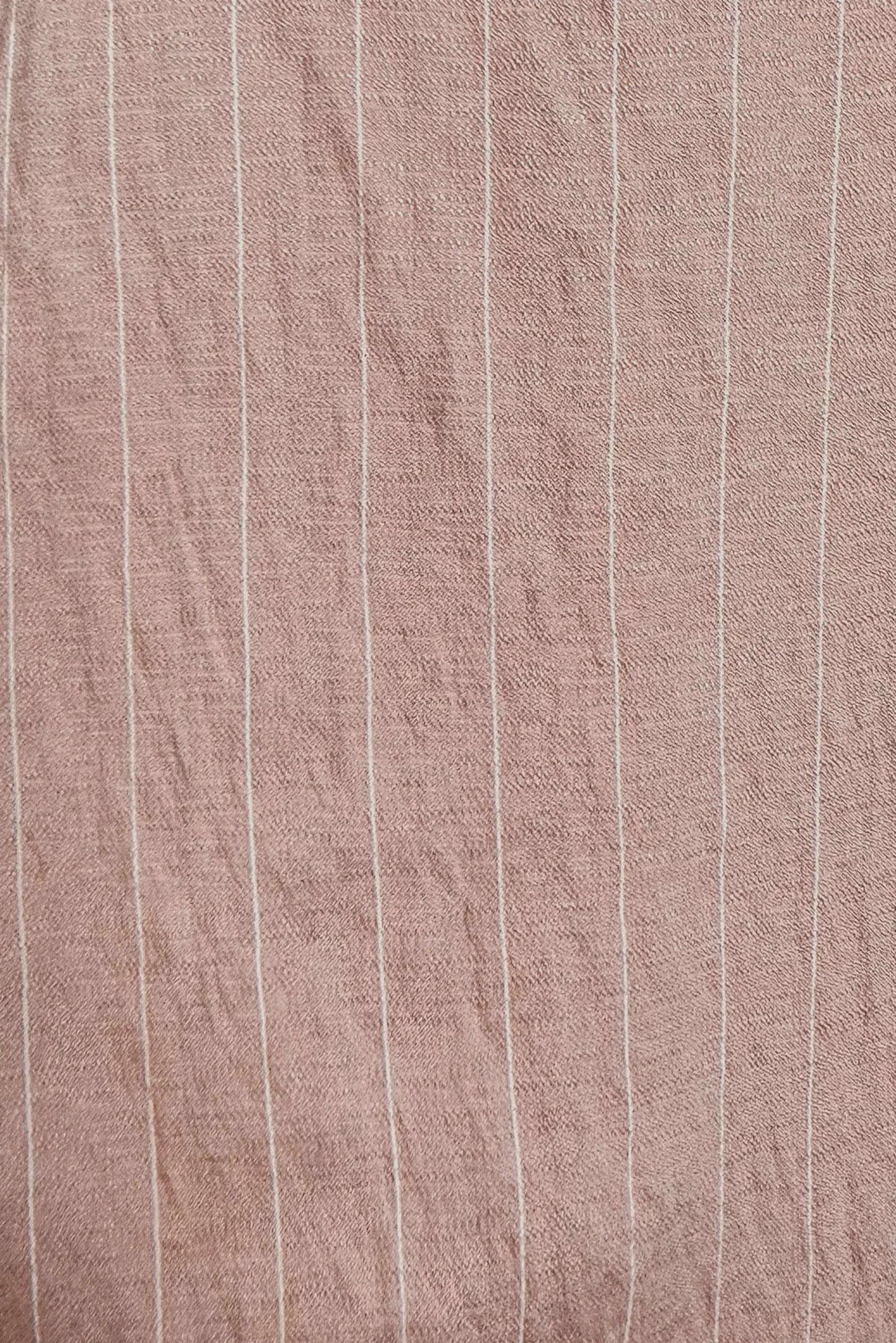 Tesettür giyim PUDRA ÇİZGİLİ CEP DETAYLI GÖMLEK TUNİK 43770