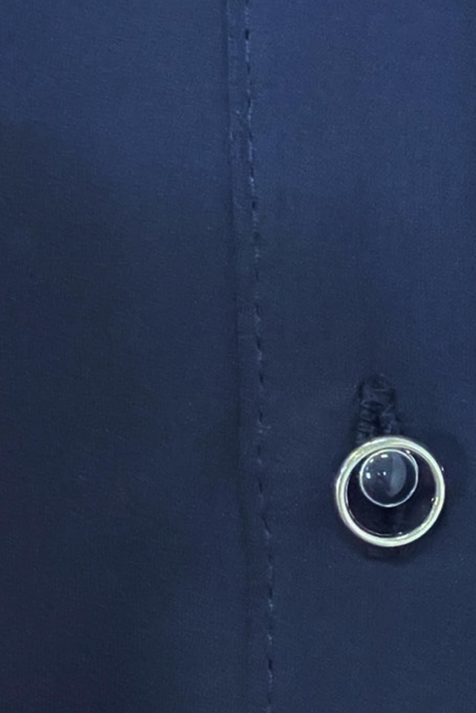 Tesettür giyim LACİVERT KUŞAKLI VATKALI GÖMLEK TUNİK 43775