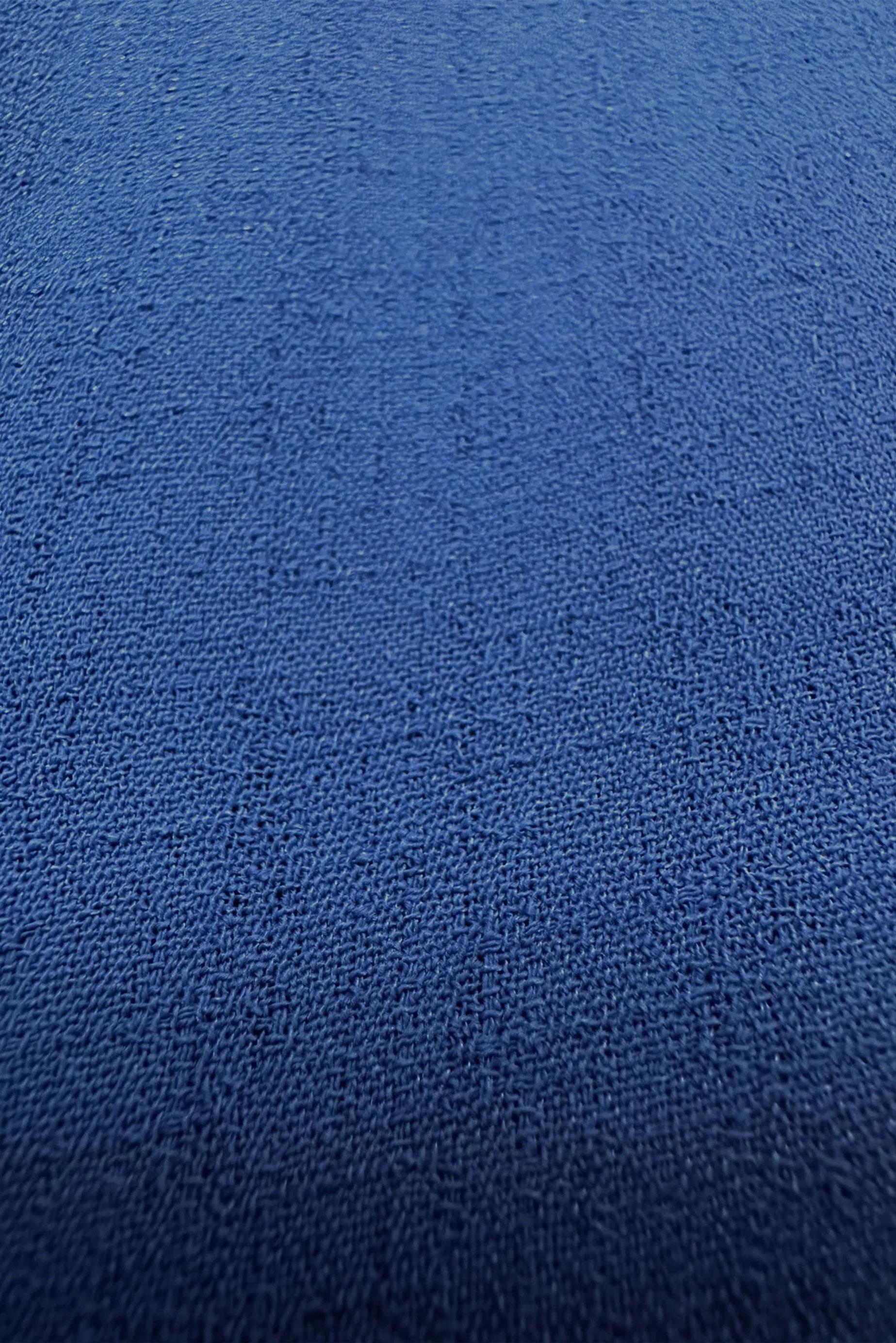 Tesettür giyim MAVİ ÇİÇEK DESENLİ GÖMLEK YAKA UZUN TUNİK 43790