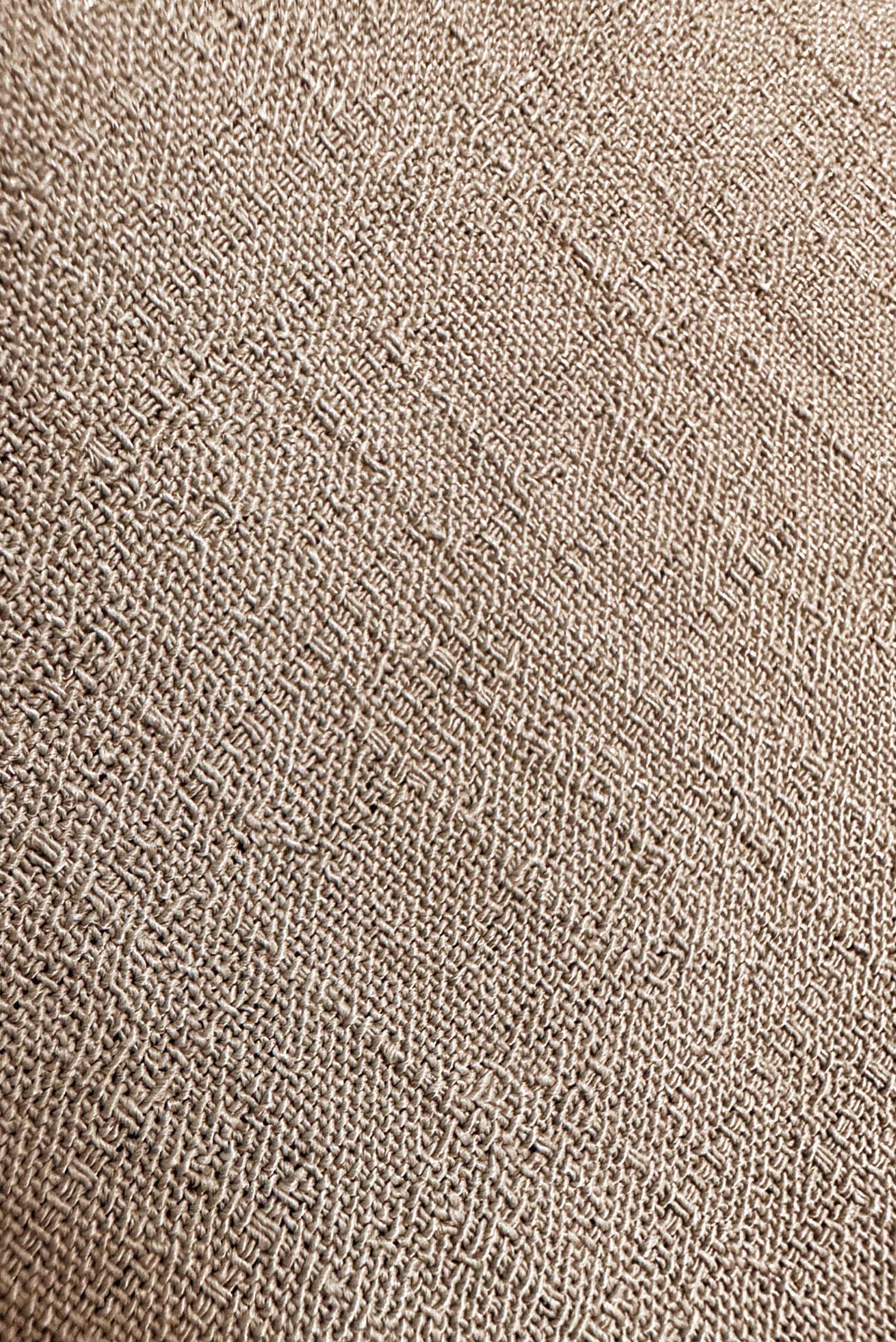 Tesettür giyim BEJ KAPÜŞONLU PÜSKÜL DETAYLI DÜĞMELİ TUNİK 43791