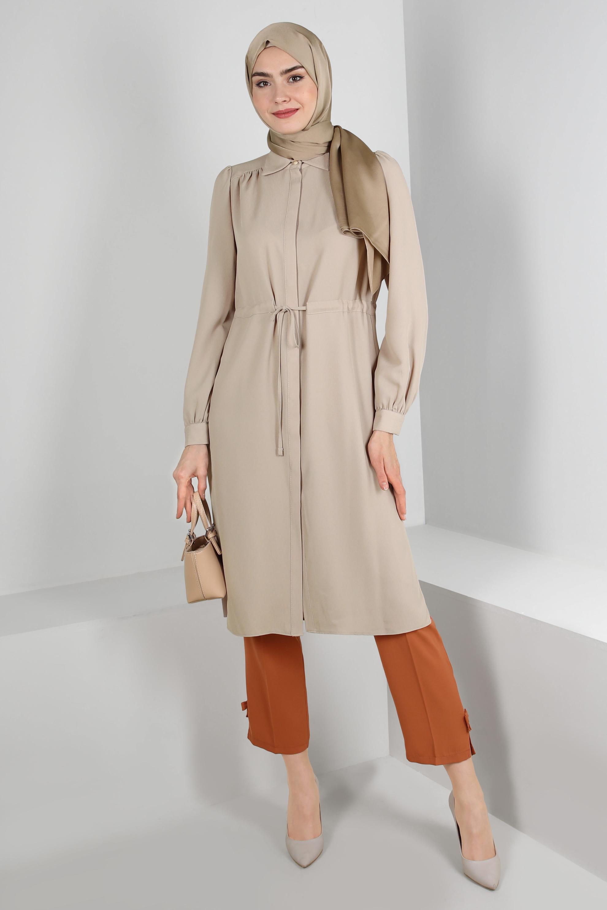 トップス andmary Dahlia tunic set up beige andmary ♡ dahlia tunic set up ANDMARY POPUP STORE Loose ribbon