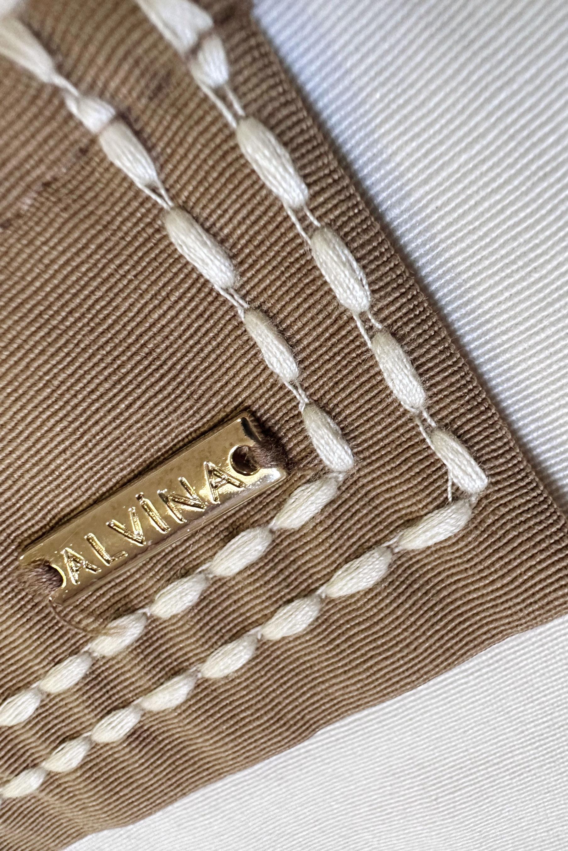 Tesettür giyim KAHVE İKİ RENKLİ BELİ BÜZGÜLÜ TUNİK 43810