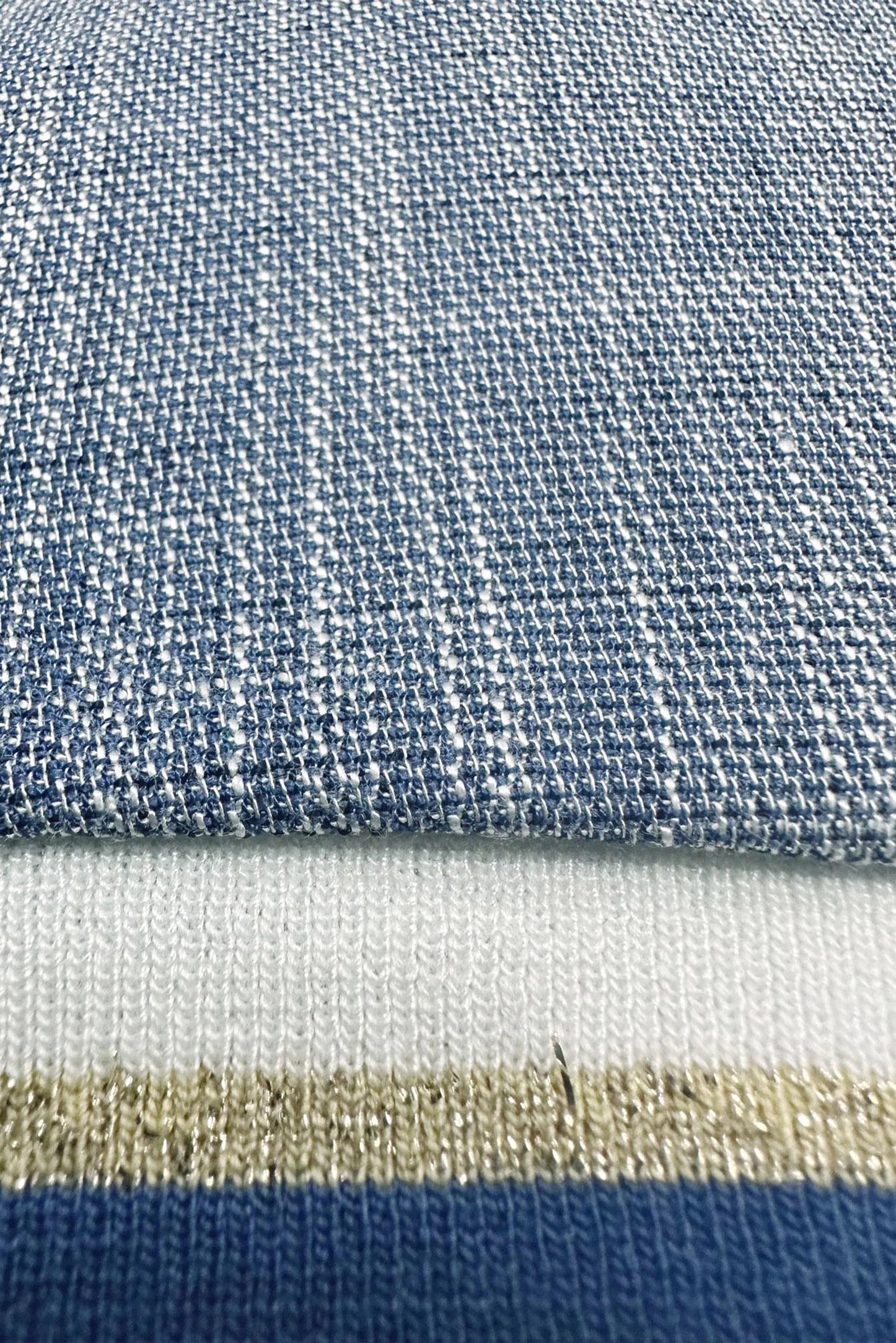 Vêtements hijab BLEU MARINE TUNIQUE TAILLE SMOCKING AVEC POIGNETS ÉLASTIQUE 43813