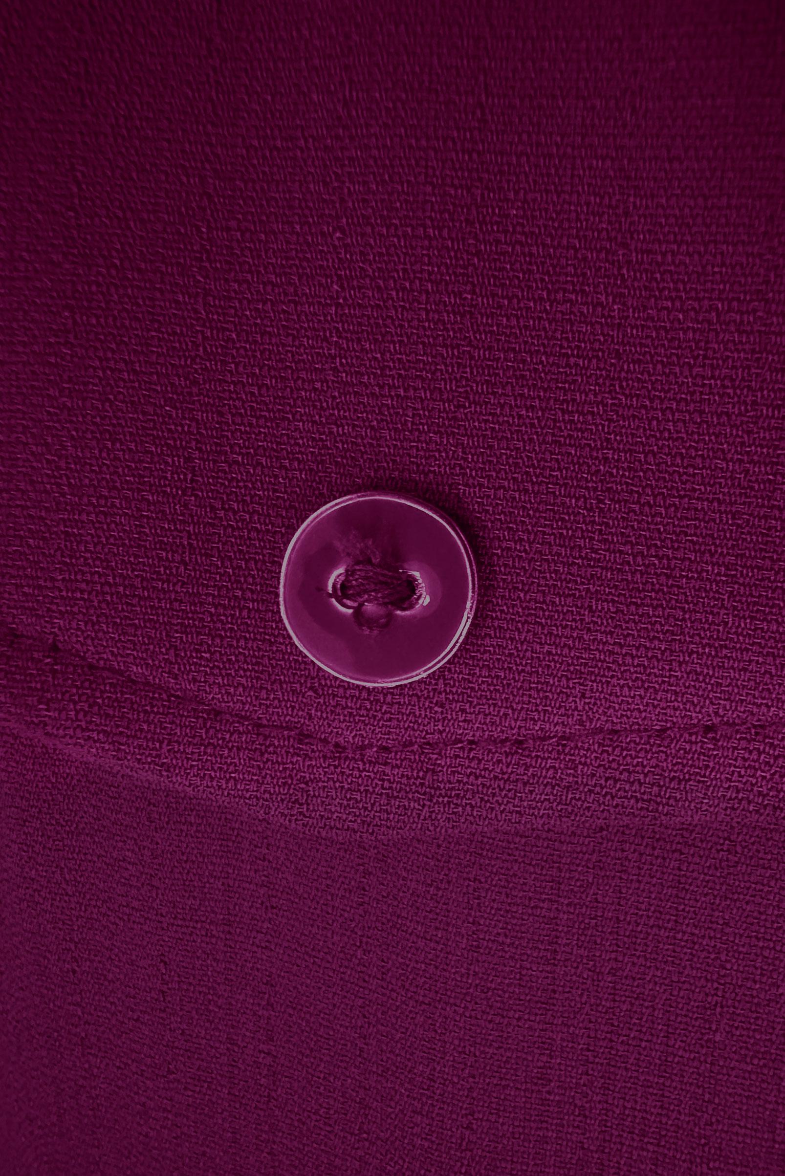 Tesettür giyim FUŞYA MANŞETLERİ BÜZGÜLÜ DÜĞMELİ TUNİK 43831