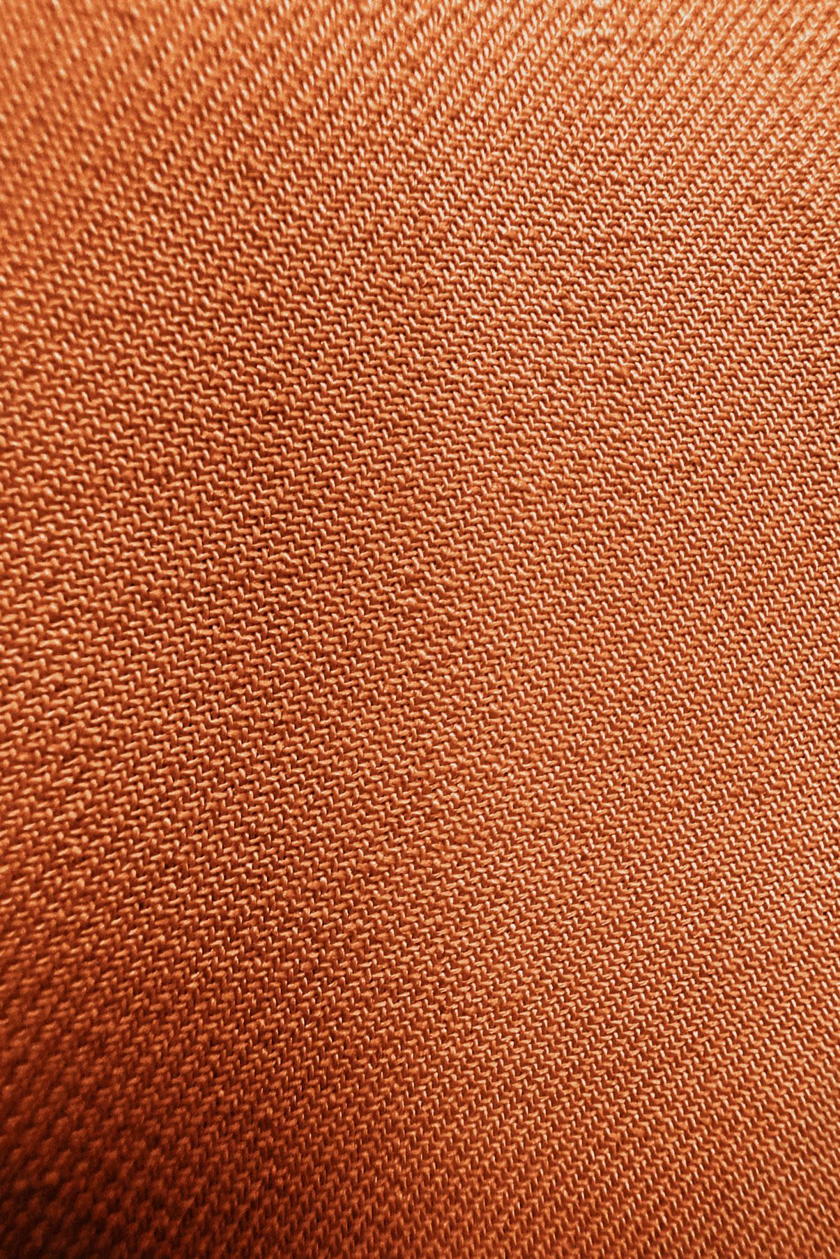 Tesettür giyim TURUNCU FERMUARLI BELİ BÜZGÜLÜ CEPLİ TUNİK 43832