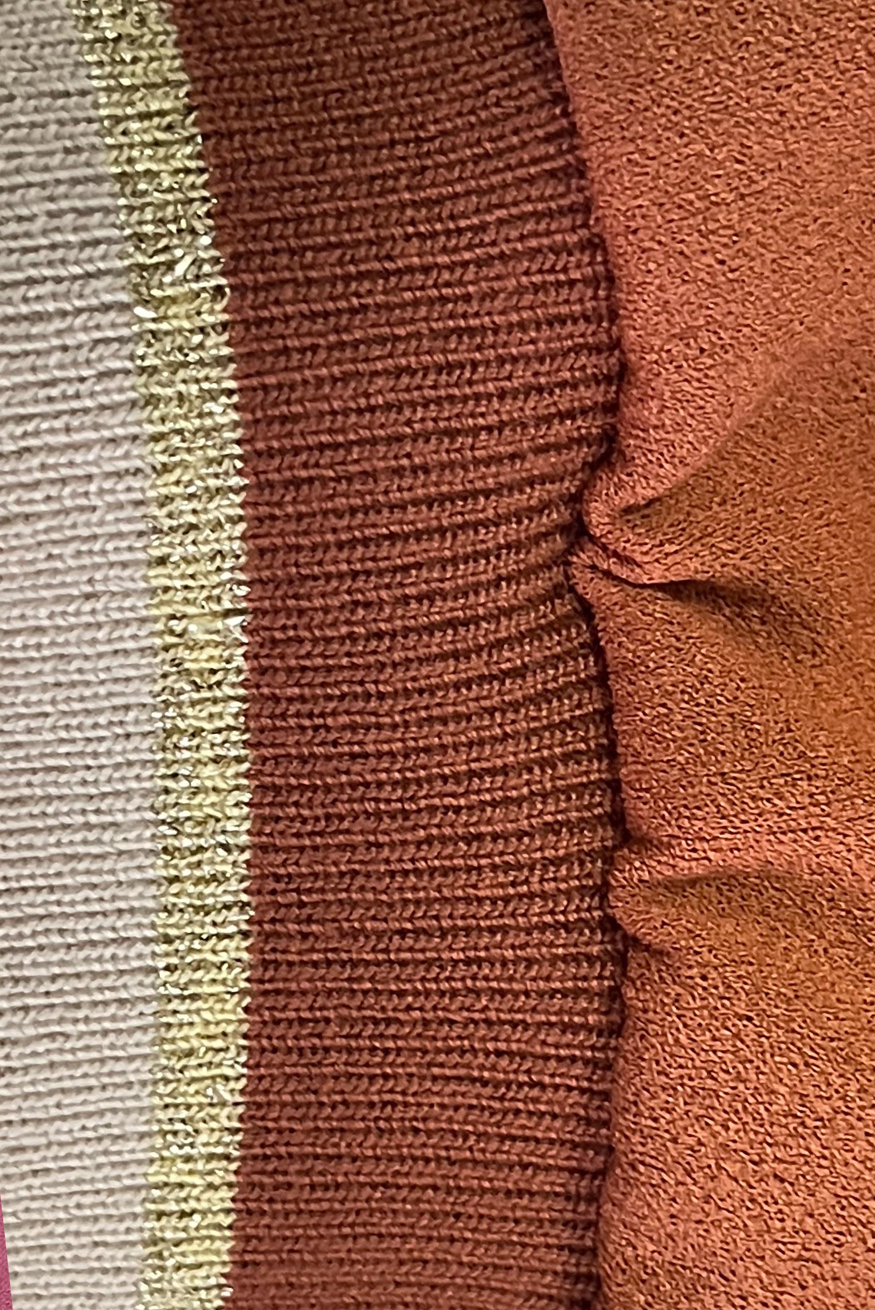 Tesettür giyim KAHVE KAPÜŞONLU MANŞETLERİ LASTİKLİ TUNİK 43833