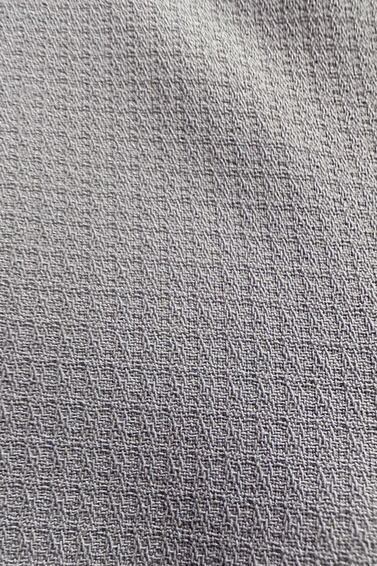 Tesettür giyim GRİ CEP DETAYLI FERMUARLI UZUN TUNİK 43834