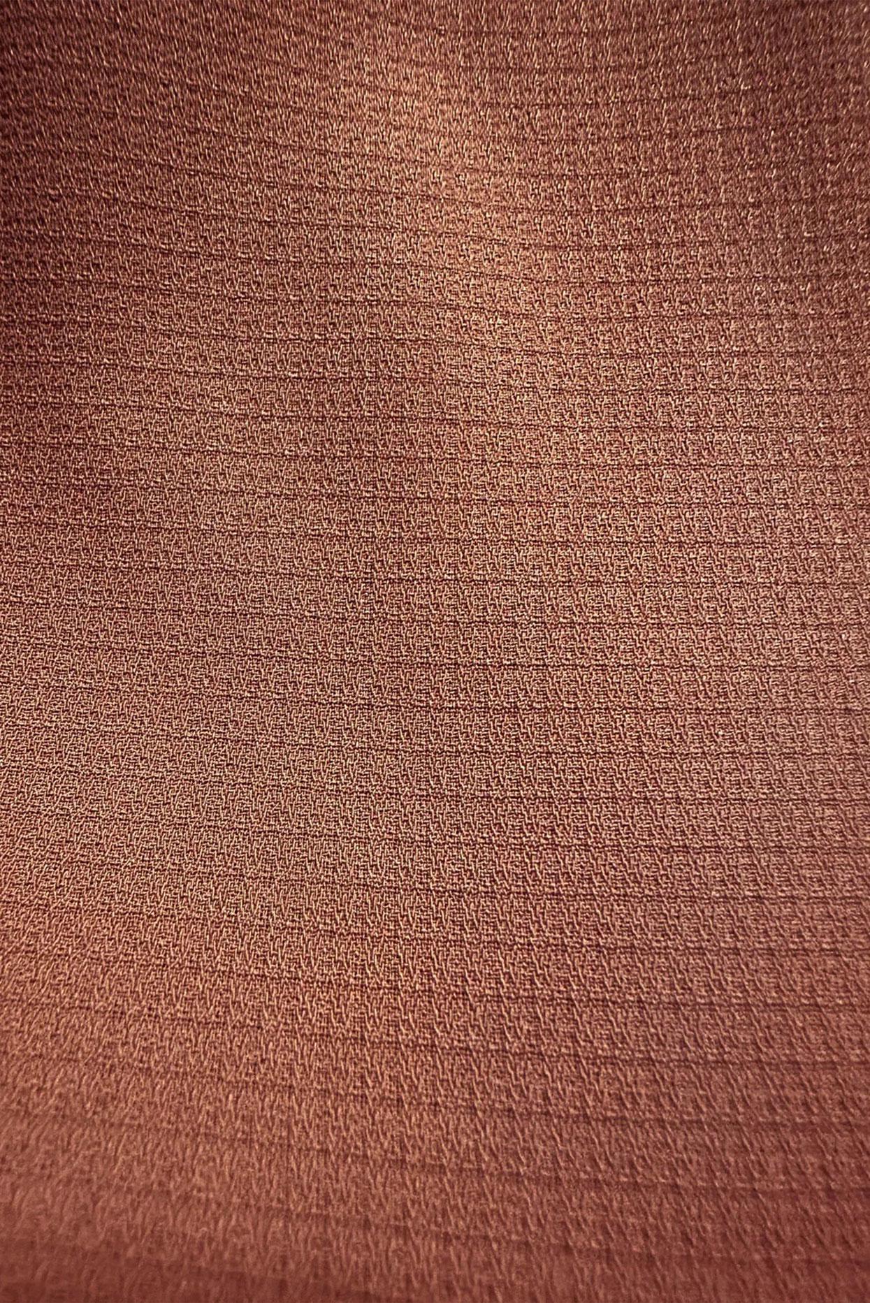 Tesettür giyim TURUNCU CEP DETAYLI FERMUARLI UZUN TUNİK 43834