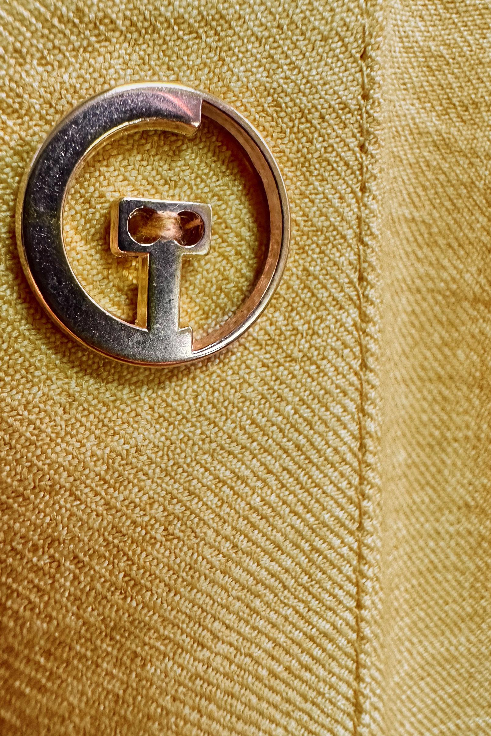 Tesettür giyim SARI KUŞAKLI DÜĞME DETAYLI TUNİK 43835