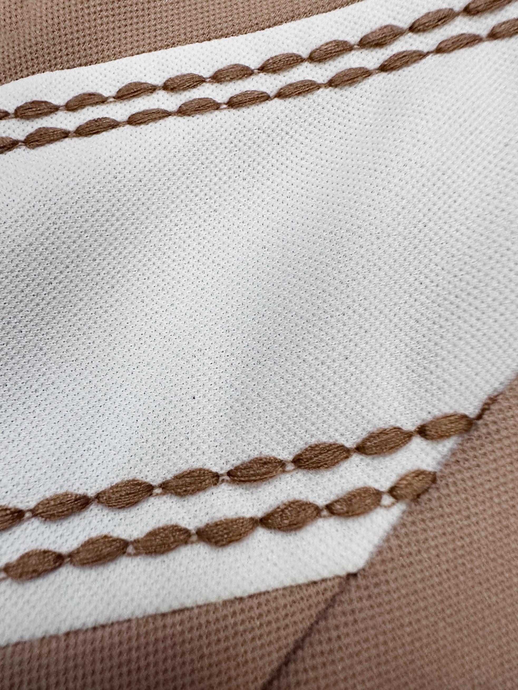 Tesettür giyim KAHVE ŞERİT DETAYLI BELİ BÜZGÜLÜ TUNİK 43840	