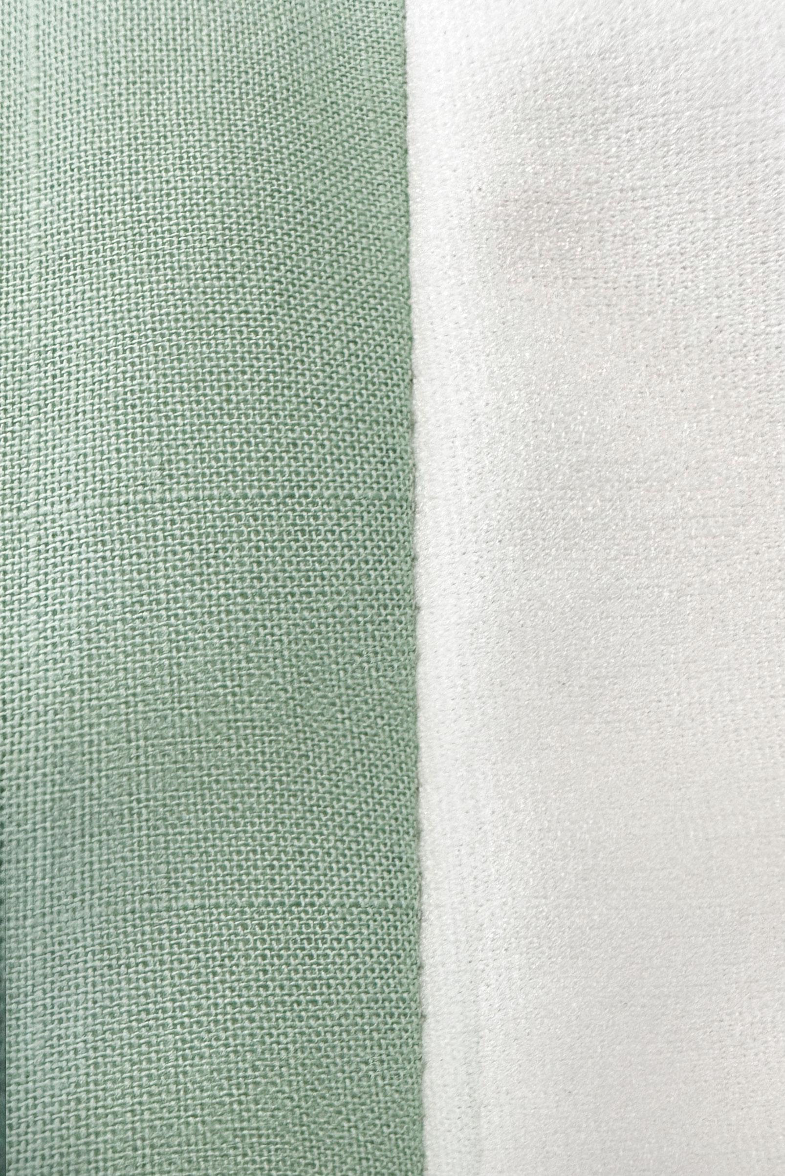 Tesettür giyim YEŞİL KAPÜŞONLU PAMUKLU TUNİK 43854