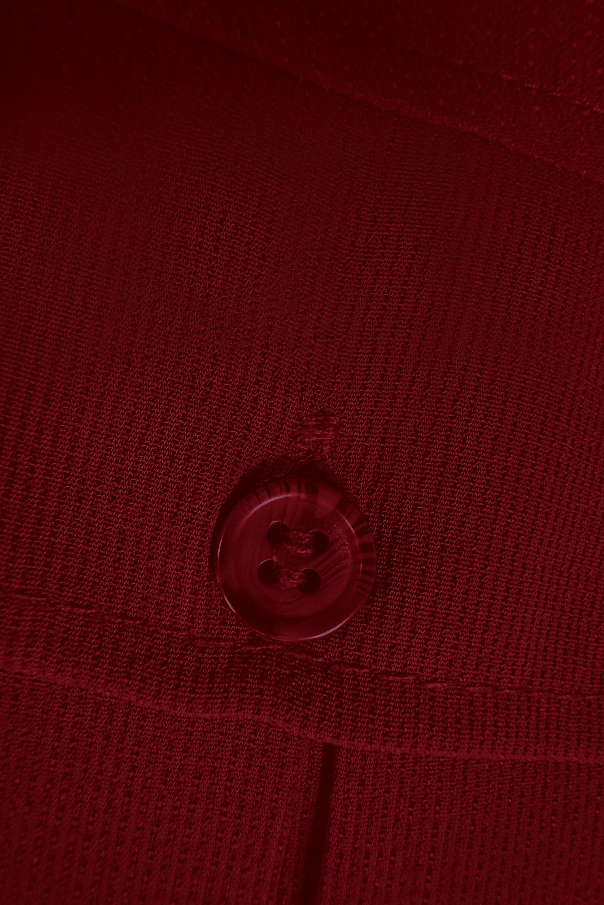 Tesettür giyim BORDO GÖMLEK YAKA DÜĞMELİ TUNİK 43855