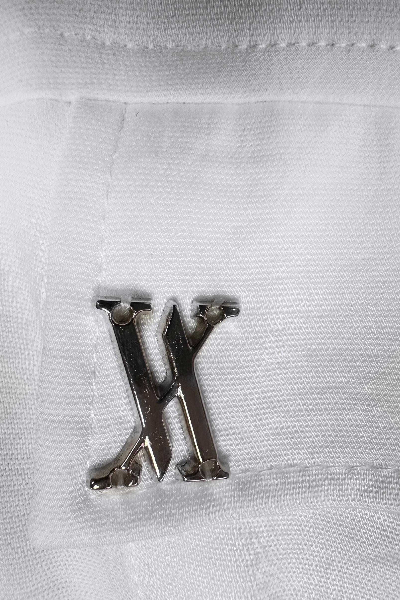 Tesettür giyim BEYAZ GÖMLEK YAKA DÜĞMELİ TUNİK 43858