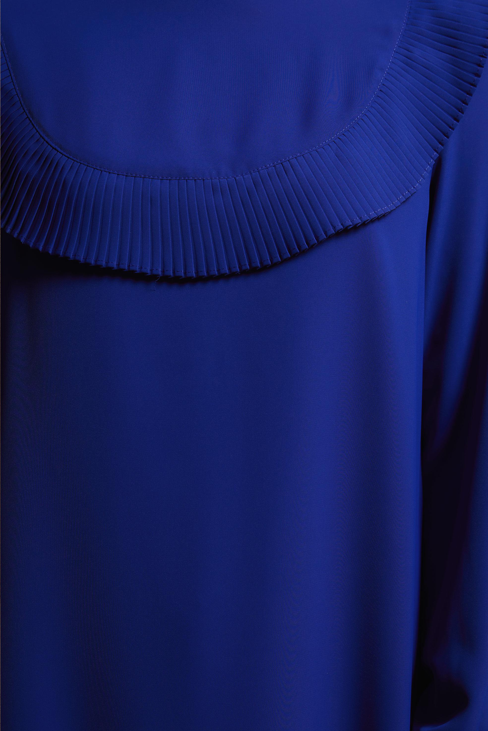 Tesettür giyim LACİVERT PİLİSE DETAYLI TUNİK 43889