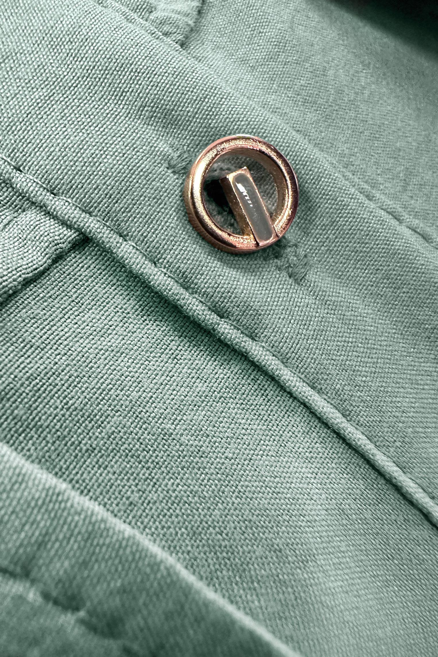 Tesettür giyim MAVİ BELİ BÜZGÜLÜ DÜĞMELİ TUNİK 43890