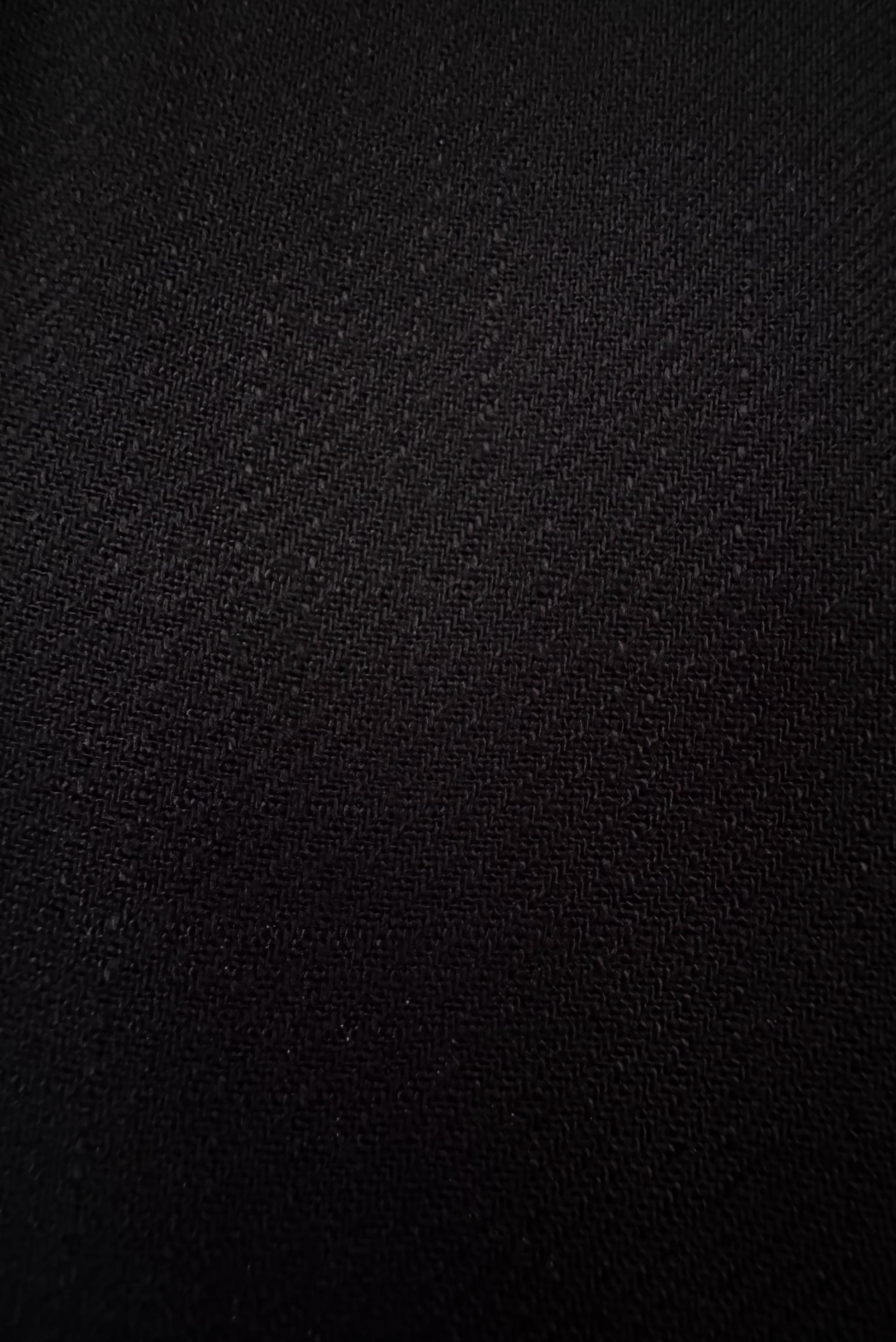 Tesettür giyim SİYAH GÖMLEK YAKA DÜĞMELİ TUNİK 43892