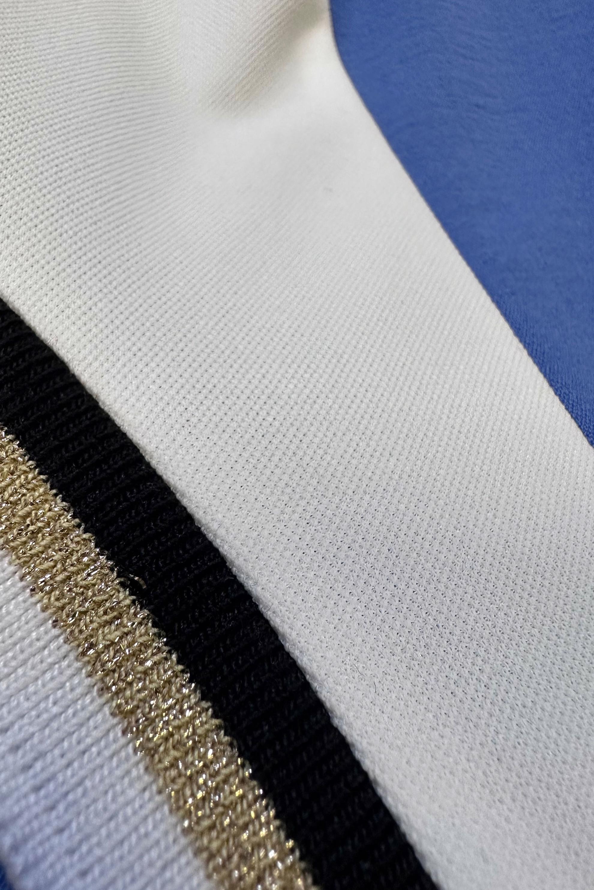 Tesettür giyim LACİVERT MANŞETLERİ LASTİKLİ İKİ RENKLİ TUNİK 43914