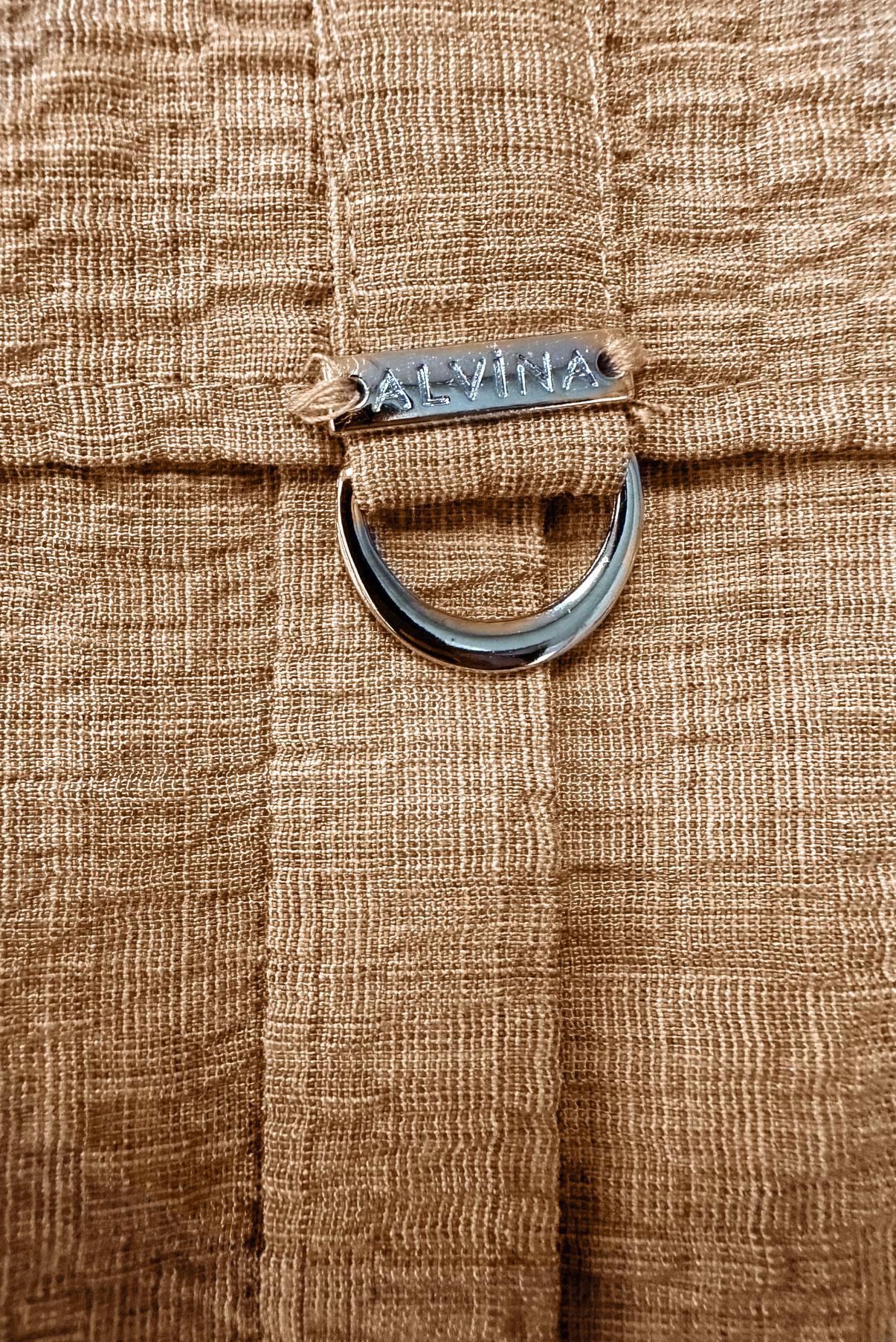 Tesettür giyim KAHVE YANI YIRTMAÇLI DÜĞMELİ TUNİK 43919