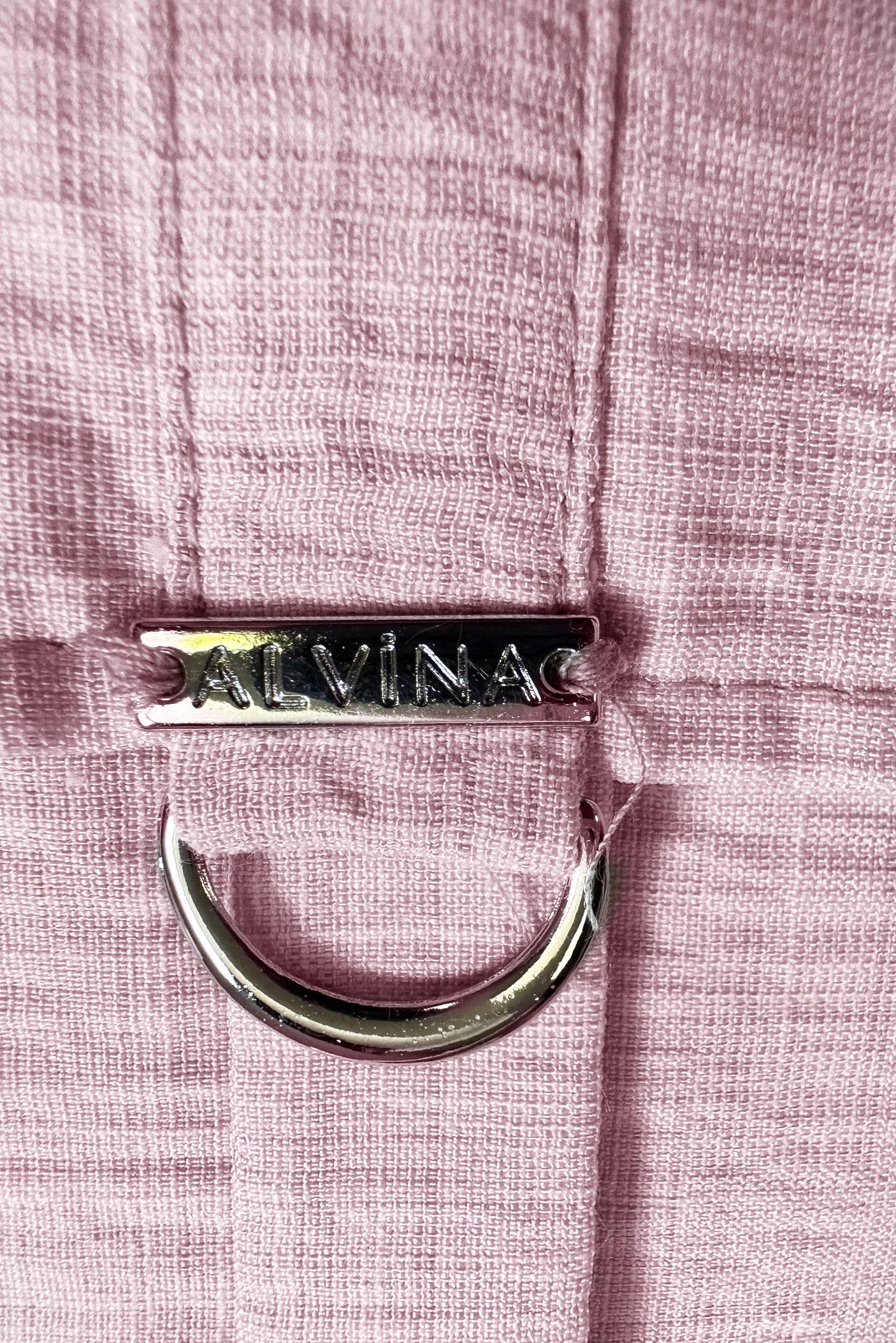 Tesettür giyim PUDRA YANI YIRTMAÇLI DÜĞMELİ TUNİK 43919