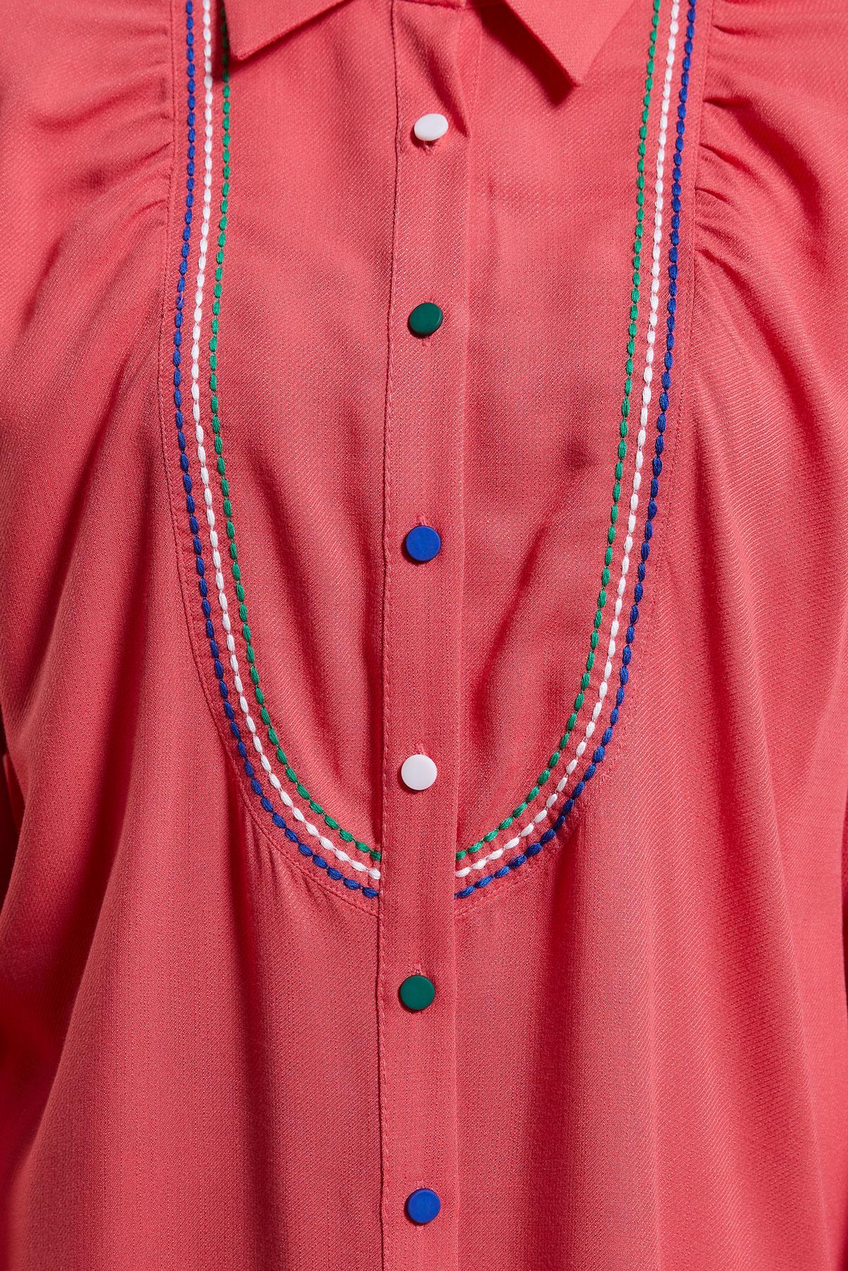 Tesettür giyim MERCAN DİKİŞ DETAYLI TUNİK 43927