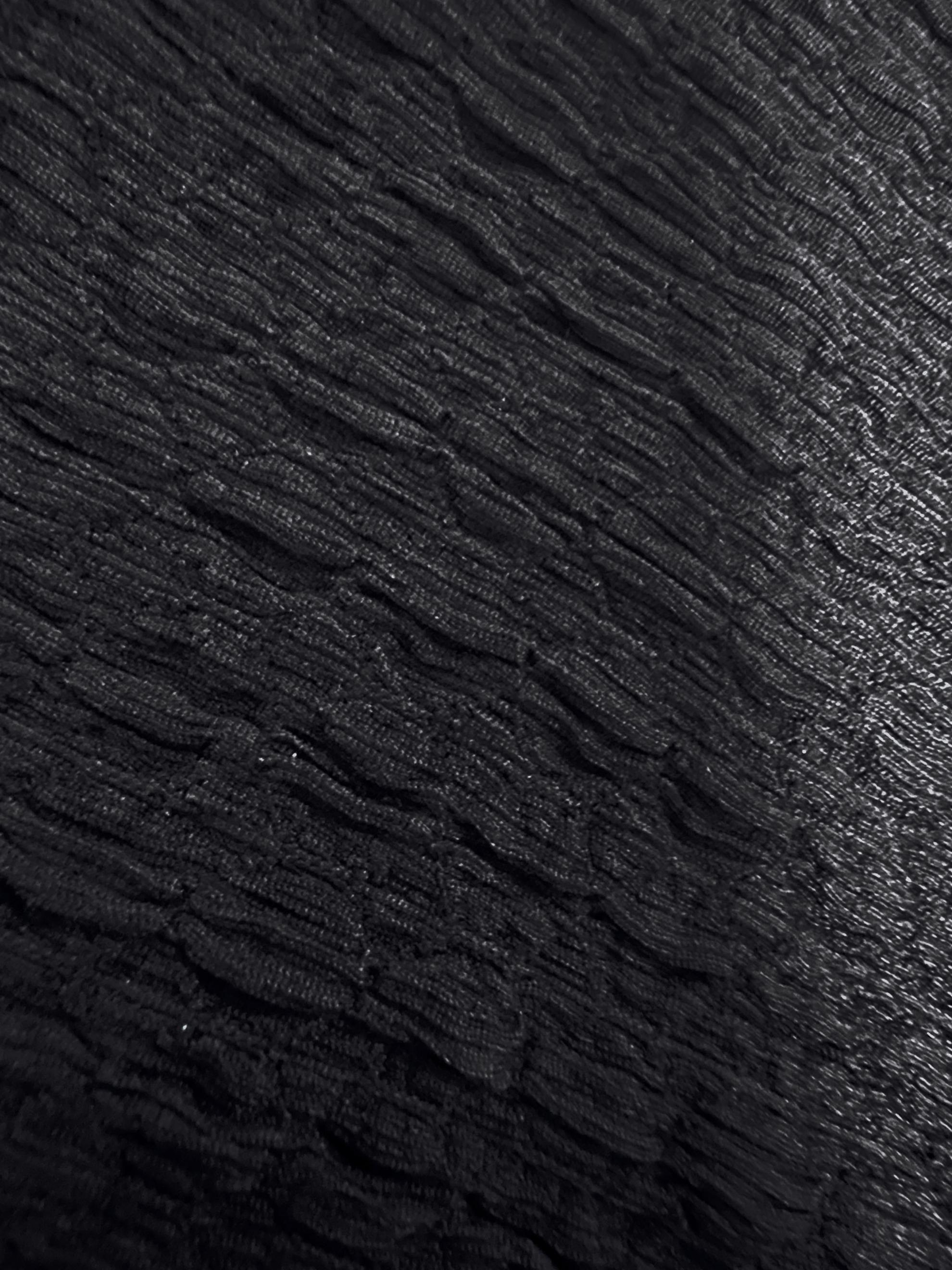 Tesettür giyim SİYAH YAKASI BAĞLAMA DETAYLI MANŞETLERİ LASTİKLİ TUNİK 43931