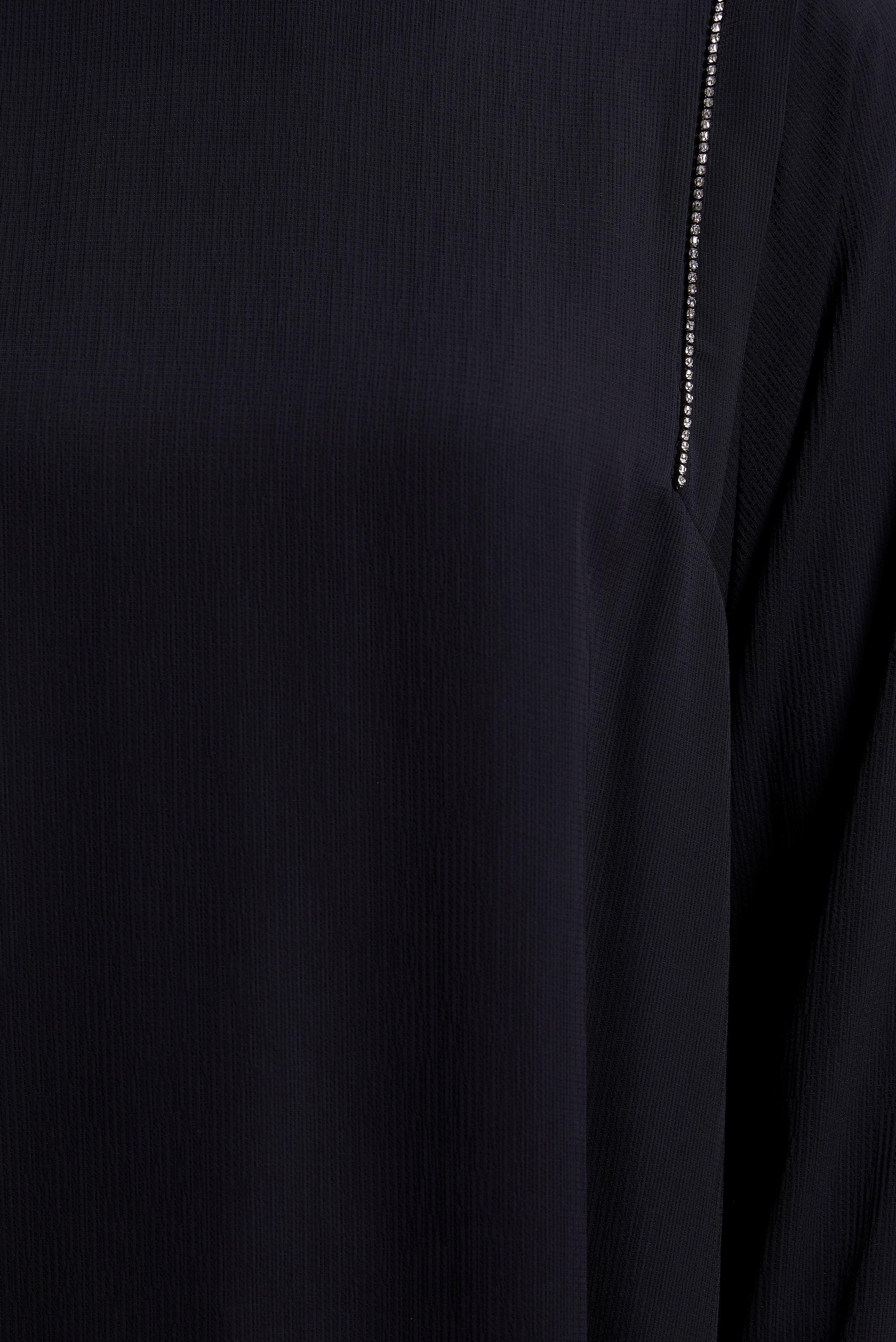 Tesettür giyim SİYAH TAŞ DETAYLI TUNİK 43933