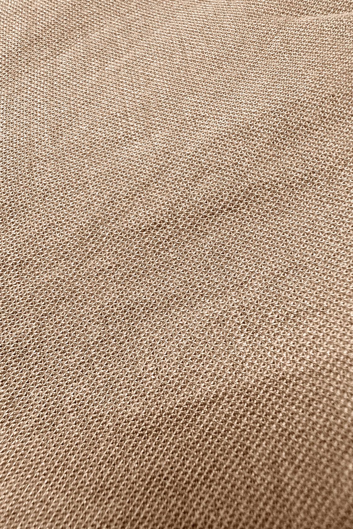 Tesettür giyim KUM BİSİKLET YAKA DÜZ TUNİK 43941