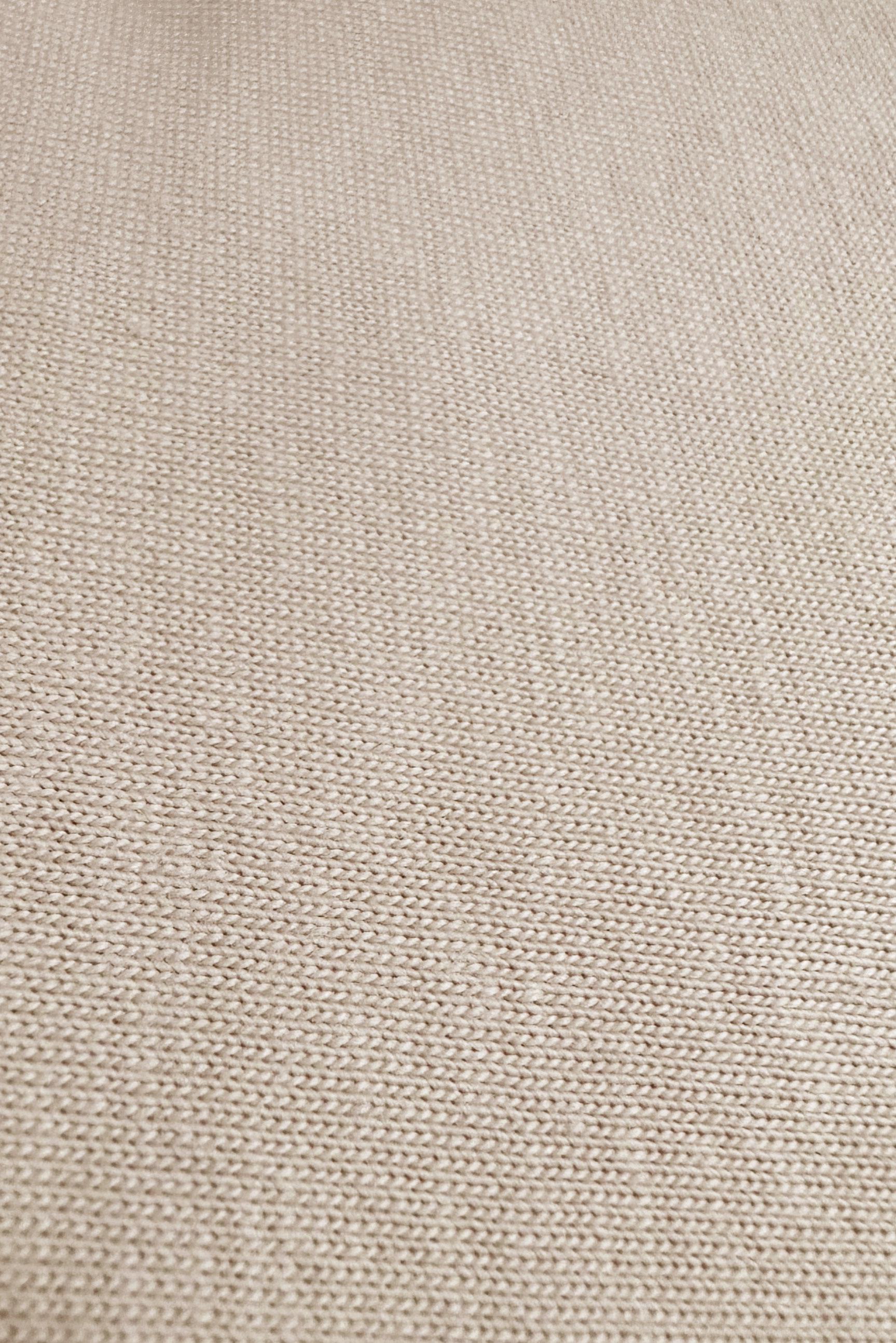 Tesettür giyim BEJ BİSİKLET YAKA DÜZ TUNİK 43942