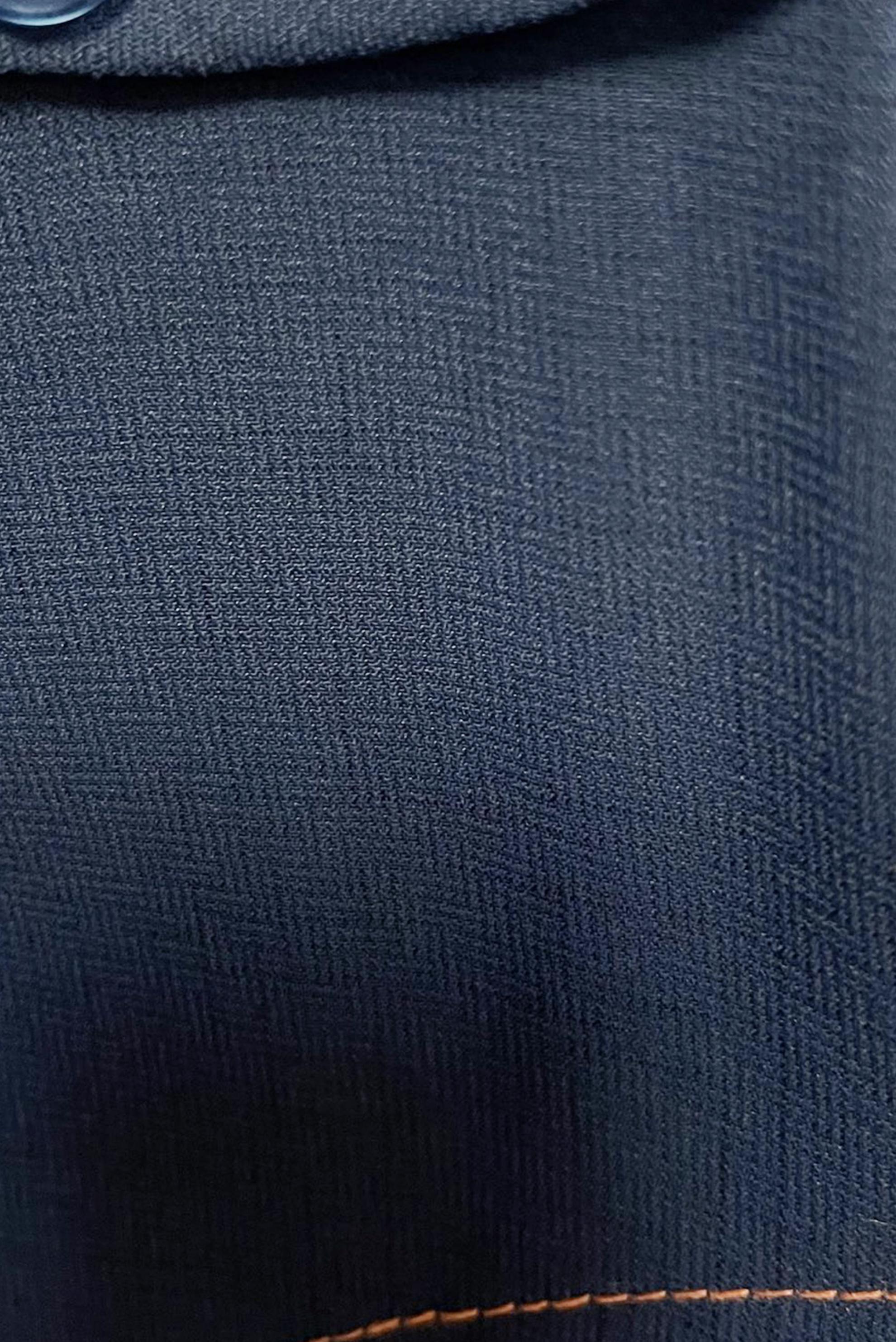 Tesettür giyim LACİVERT ÇIKARILABİLİR KAPÜŞONLU KUŞAKLI TRENÇKOT 10708