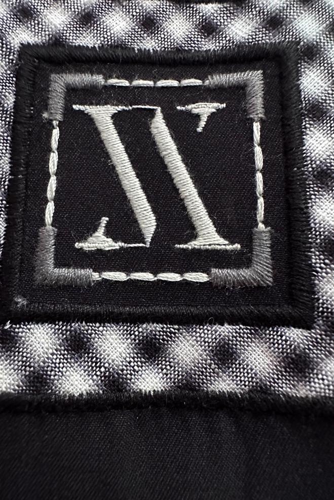 Tesettür giyim SİYAH KAPÜŞONLU EKOSE DETAYLI TRENÇKOT 10757 - ALVİNA