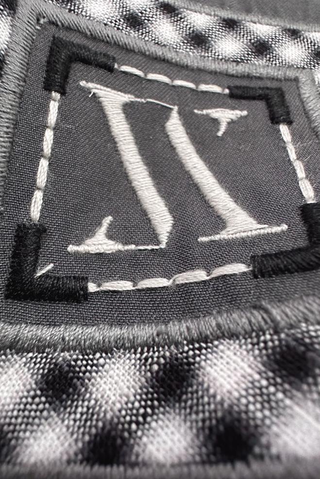 Tesettür giyim GRİ KAPÜŞONLU EKOSE DETAYLI TRENÇKOT 10757 - ALVİNA