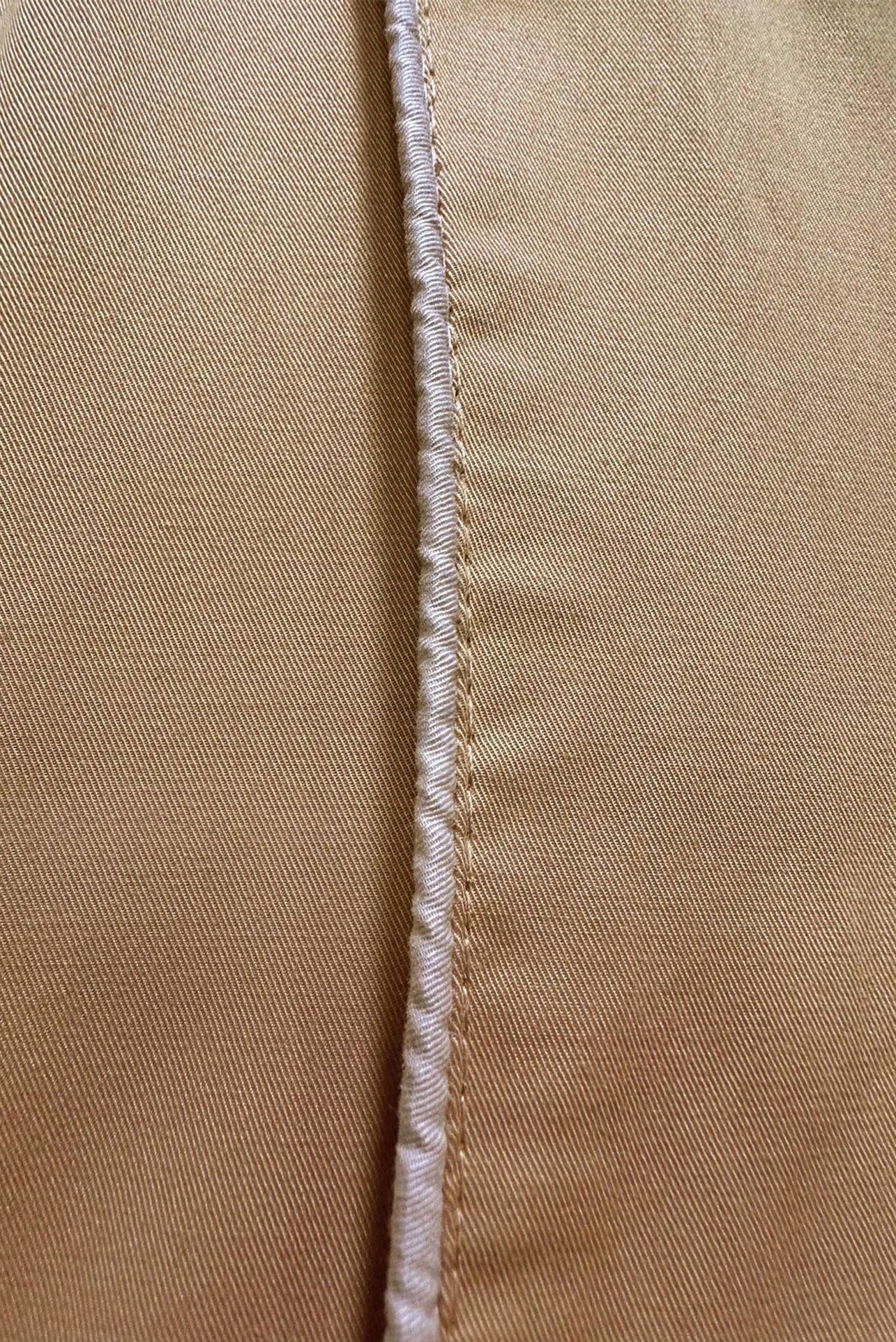 Tesettür giyim KAHVE KEMERLİ DÜĞMELİ BANTLI TRENÇKOT 10765