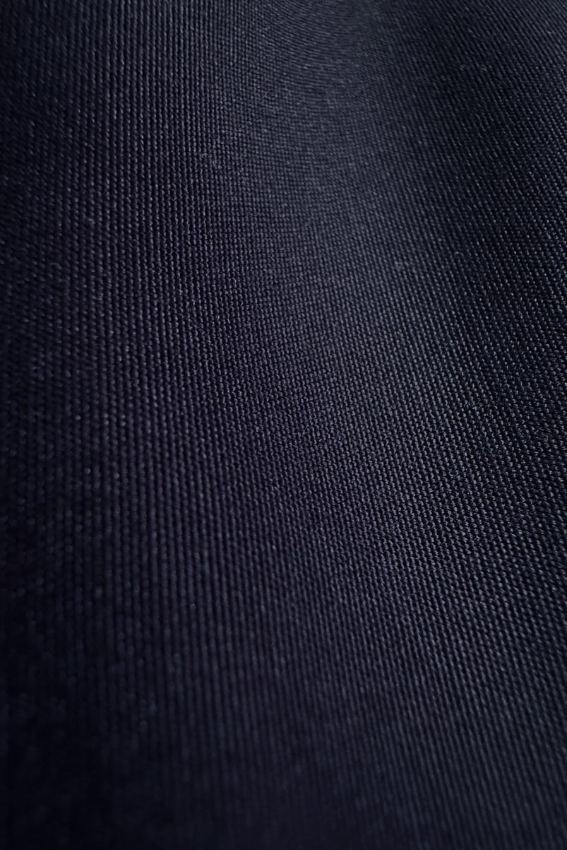 Tesettür giyim LACİVERT KEMERLİ YAKASI BÜZGÜLÜ BANTLI TRENÇKOT 10772	