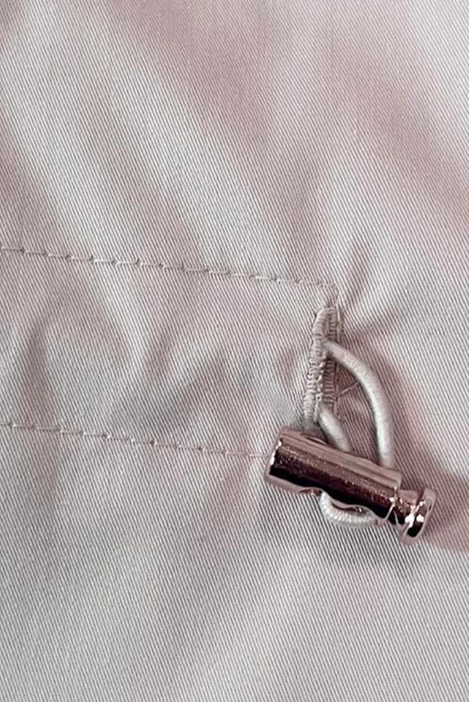 Vêtements hijab BEIGE GILET BOUTONNÉ AVEC TAILLE SMOCKANTE 43873 - ALVİNA