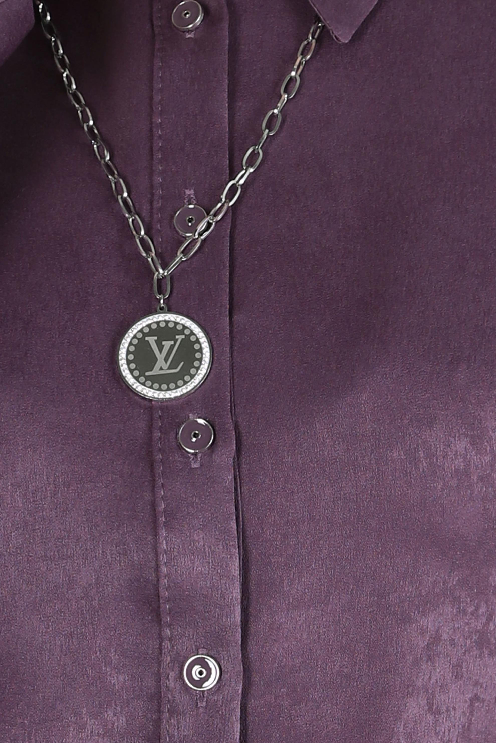 Vêtements hijab POURPRE CHEMISE CHEMISE 44330