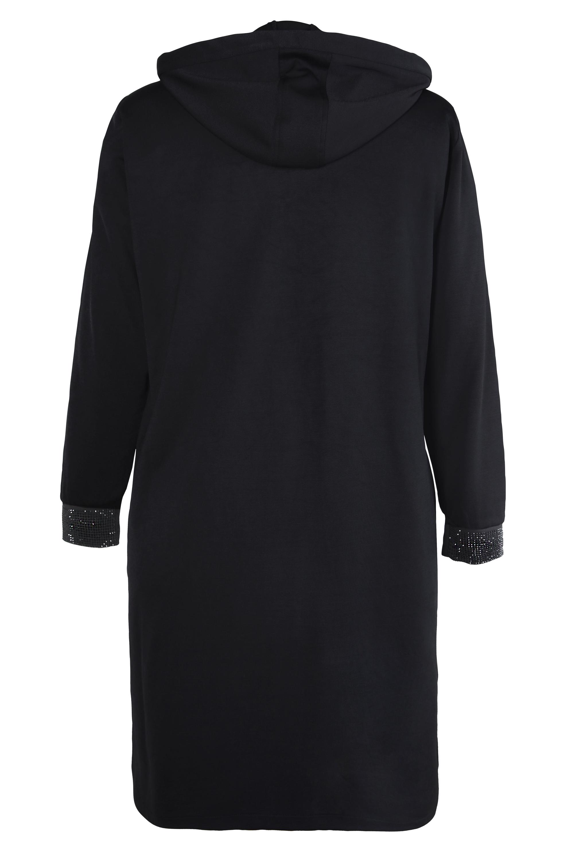 Tesettür giyim SİYAH KAPÜŞONLU GİY ÇIK 20474