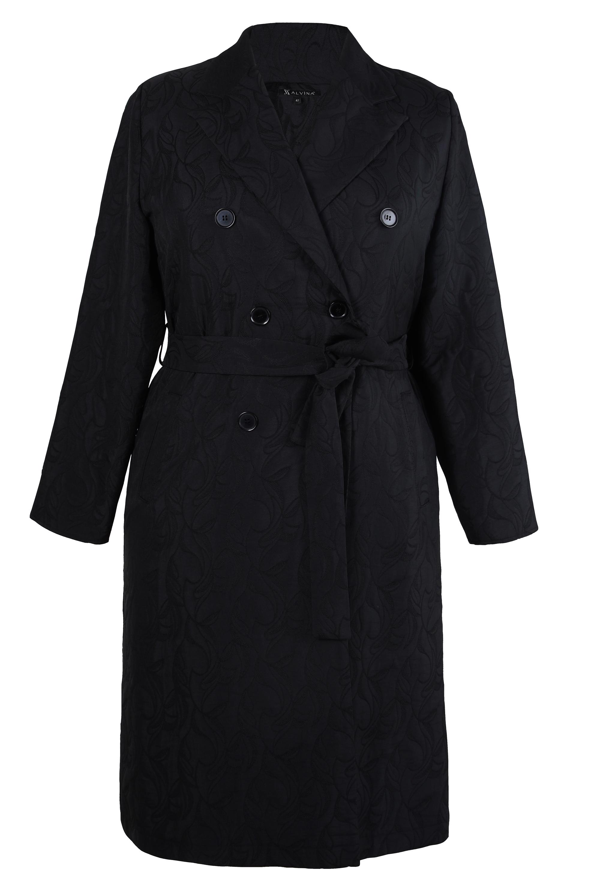 Hijab clothing BLACK PATTERNED JACKET 20487