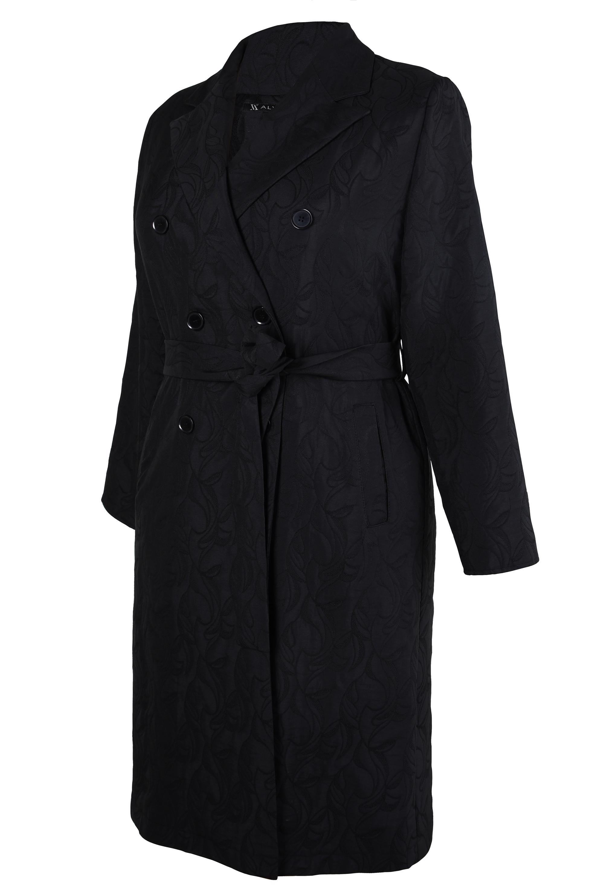 Hijab clothing BLACK PATTERNED JACKET 20487