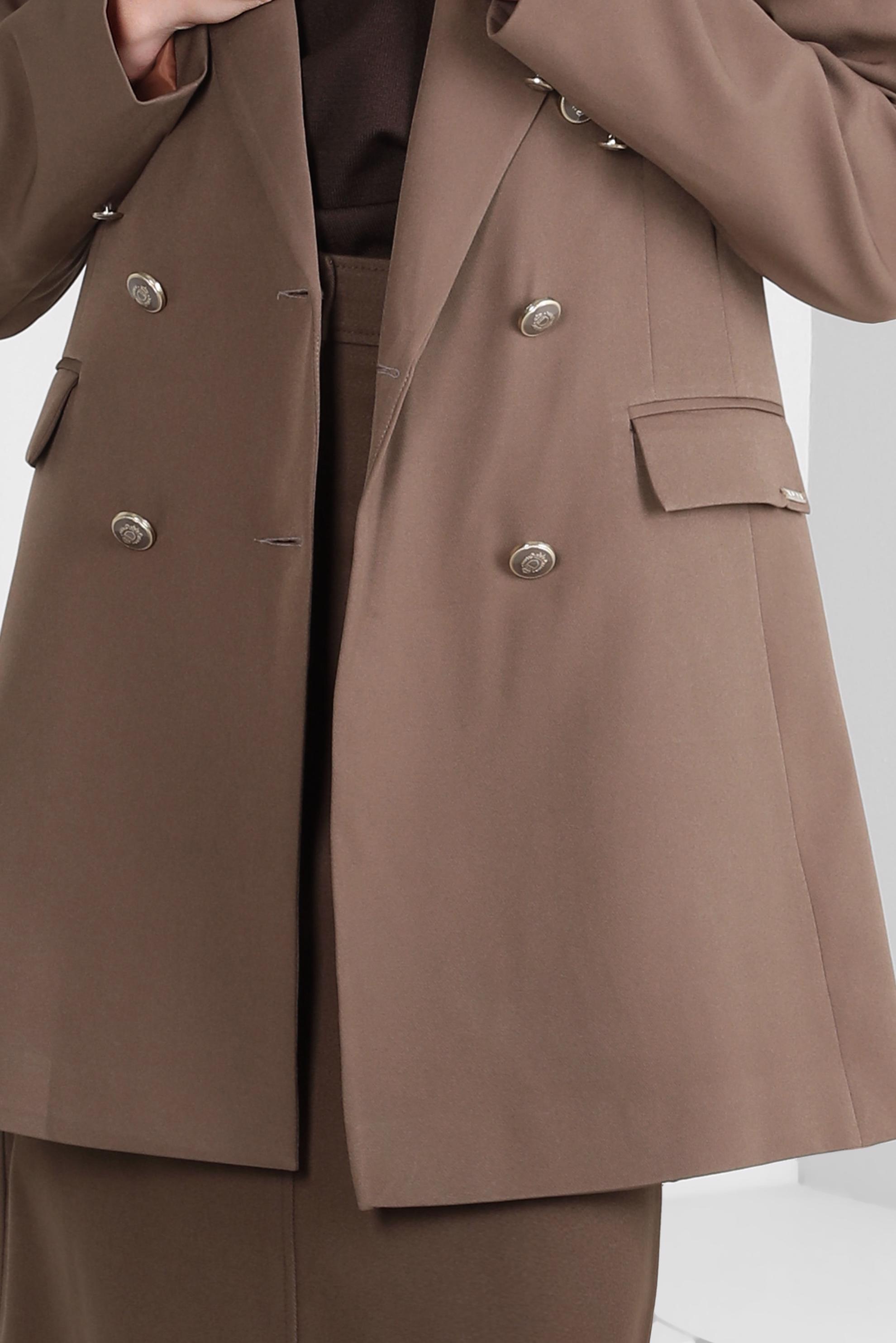 Tesettür giyim VİZON BLAZER CEKET 44169