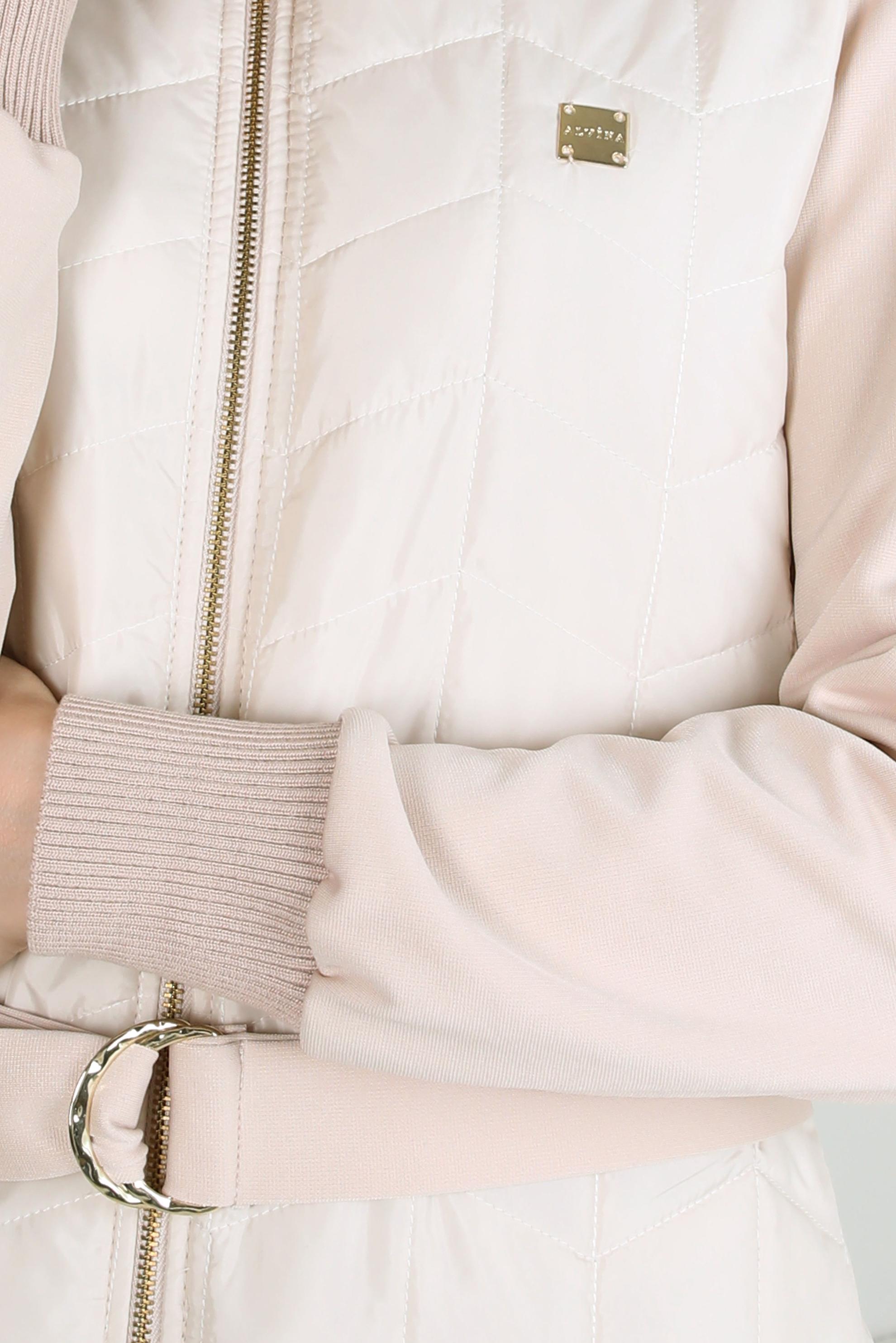 Hijab clothing BEIGE BELTED JACKET 44204