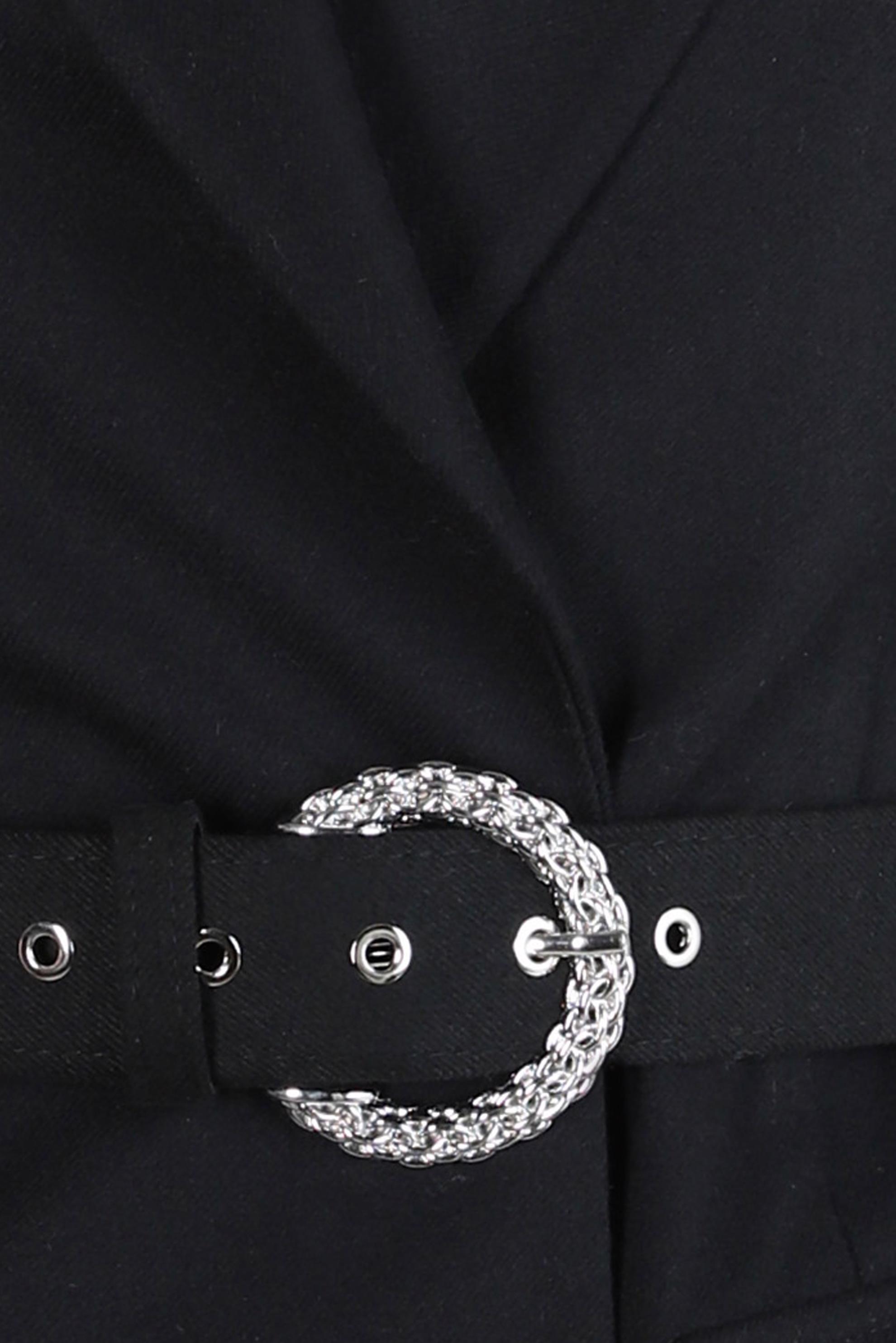 Tesettür giyim SİYAH KEMERLİ CEKET 44211