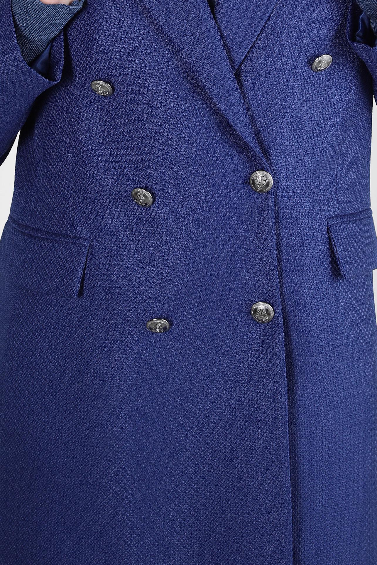 Tesettür giyim LACİVERT KRUVAZE YAKA CEKET 44275