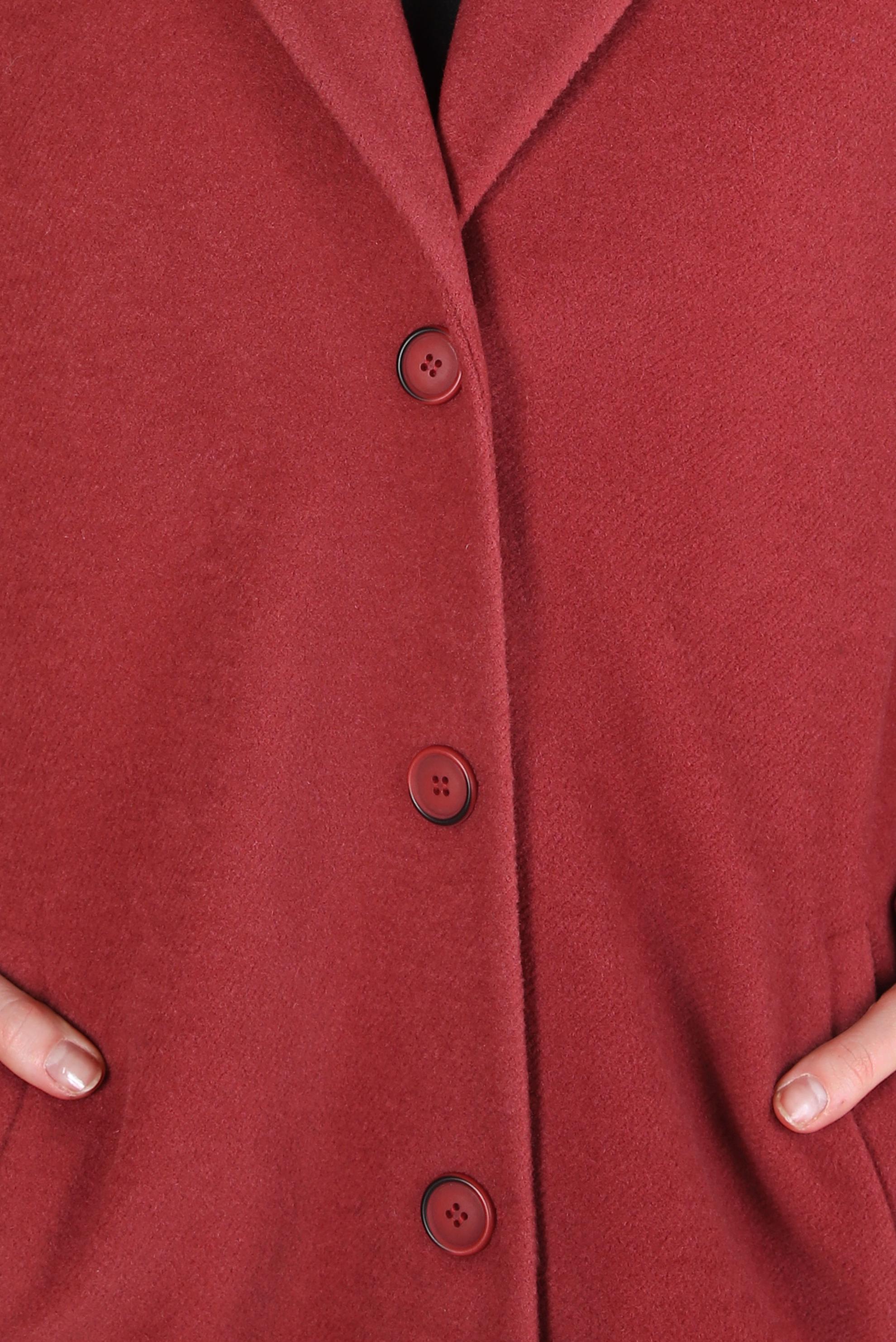 Hijab clothing ORANGE JACKET WITH POCKET DETAIL 44276