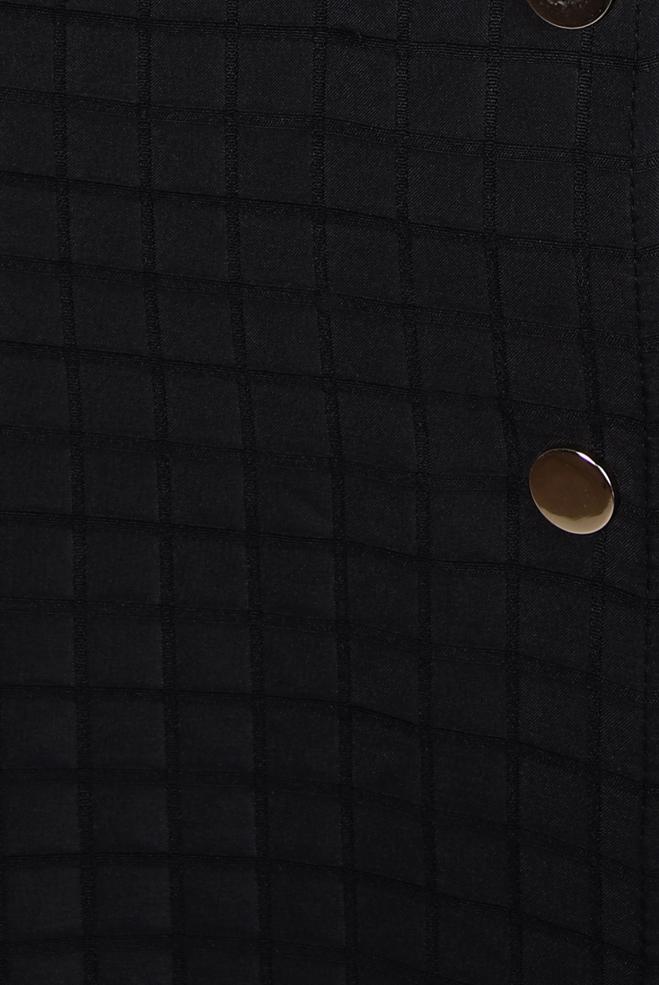 Vêtements hijab NOIR VESTE MATELASSÉE 44352 - ALVİNA