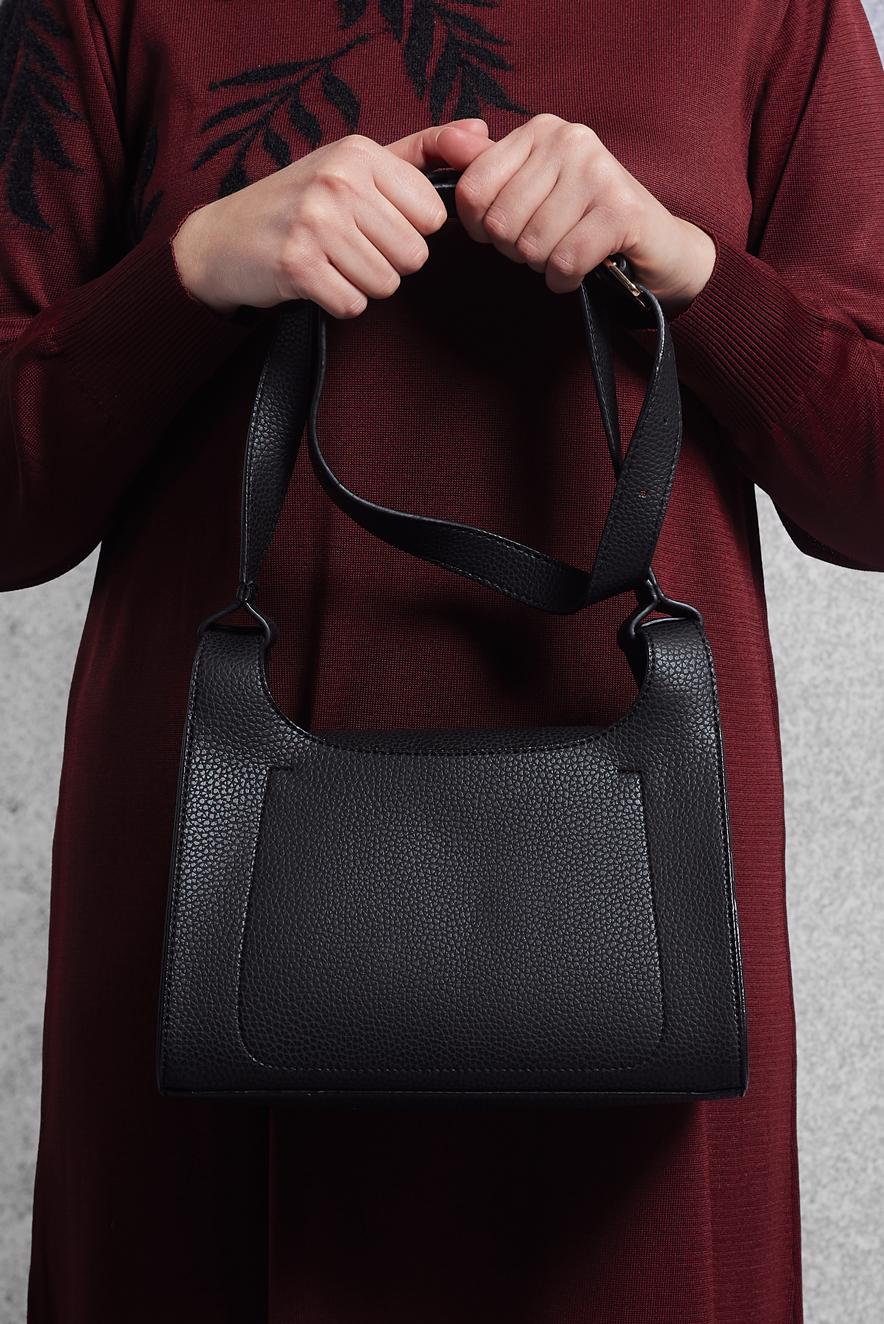 Tesettür giyim SİYAH  ALVİNA ÇANTA 922